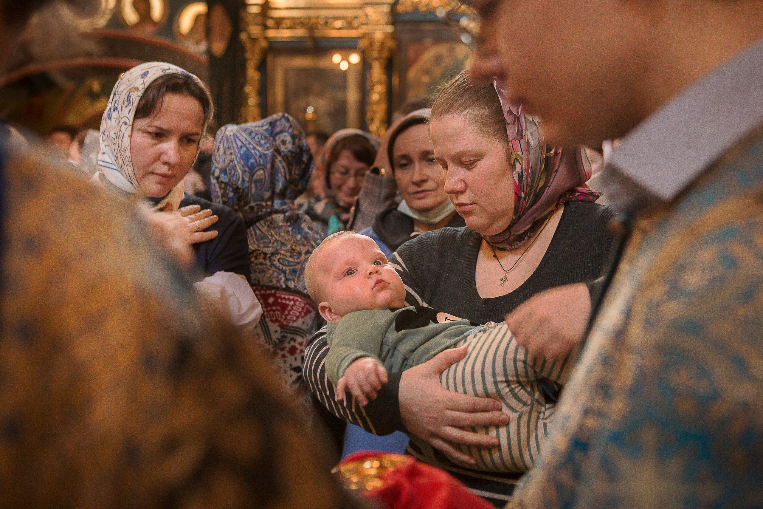 Портреты на празднике Благовещения Пресвятой Богородицы. Фотограф на крестины