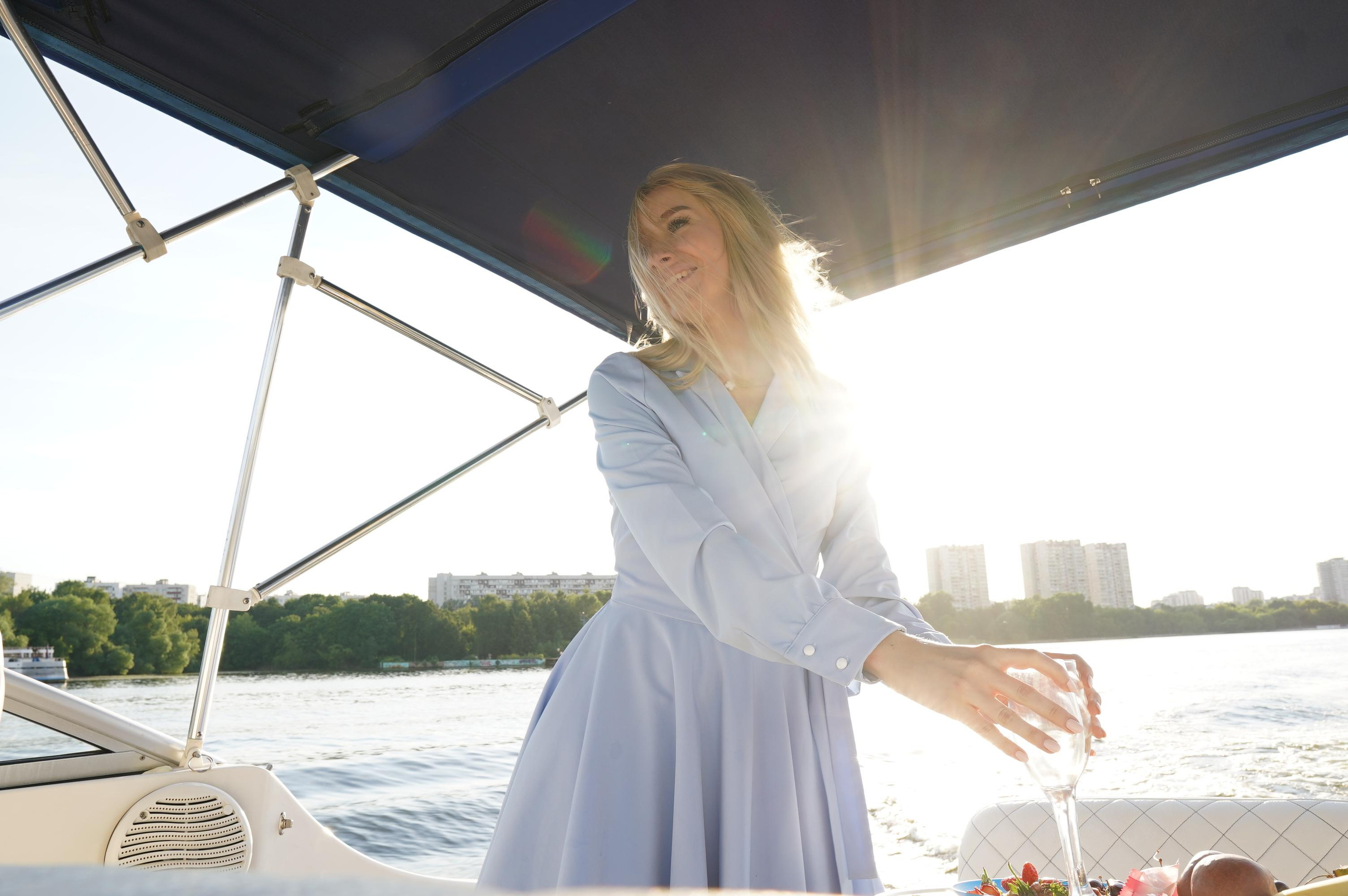 Фотосессия на яхте. Фотографии от Евгении Кузнецовой. Москва, Сочи, Краснодар