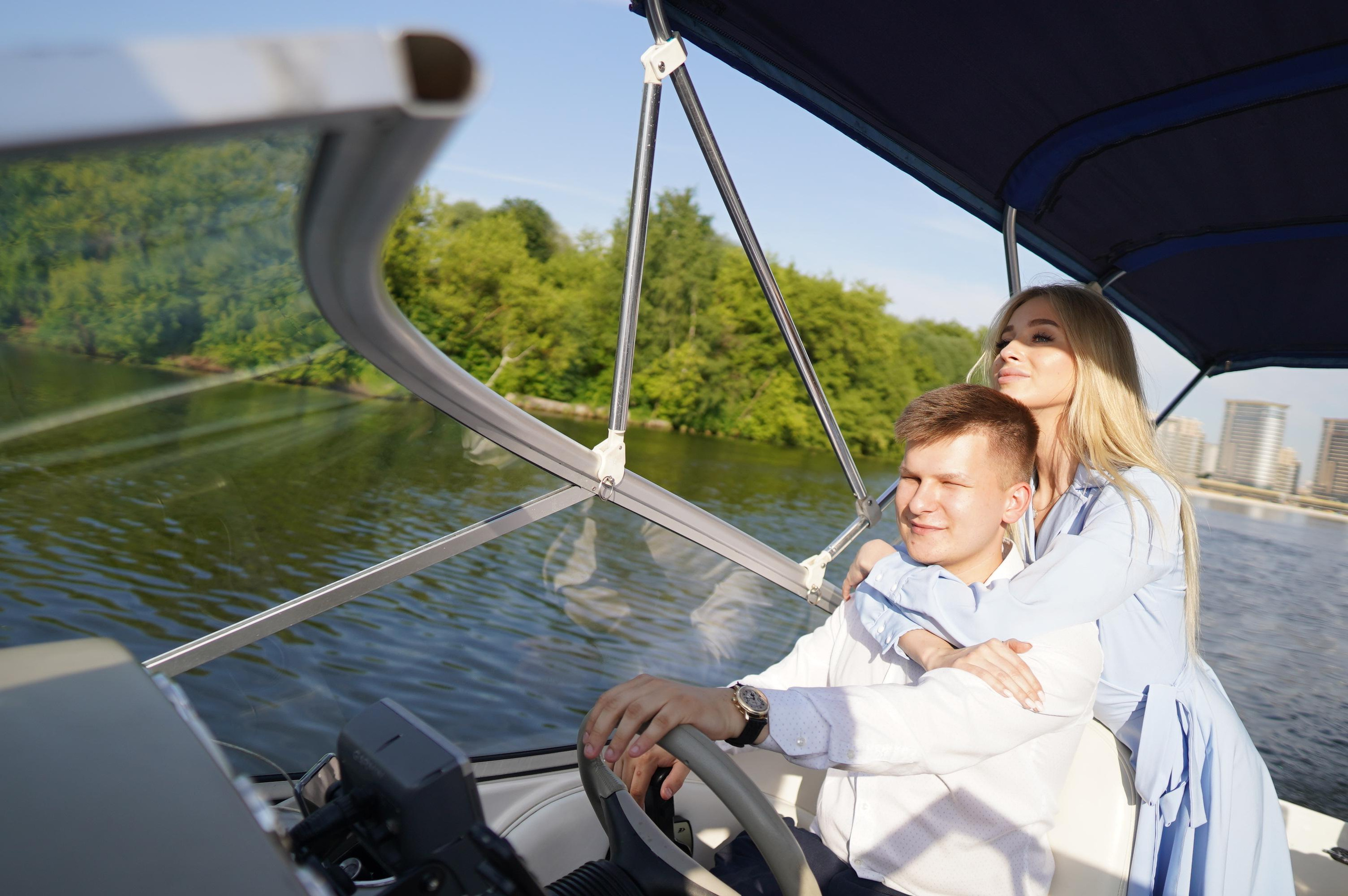 Фотосессия на яхте. Фотографии от Евгении Кузнецовой. Москва, Сочи, Краснодар