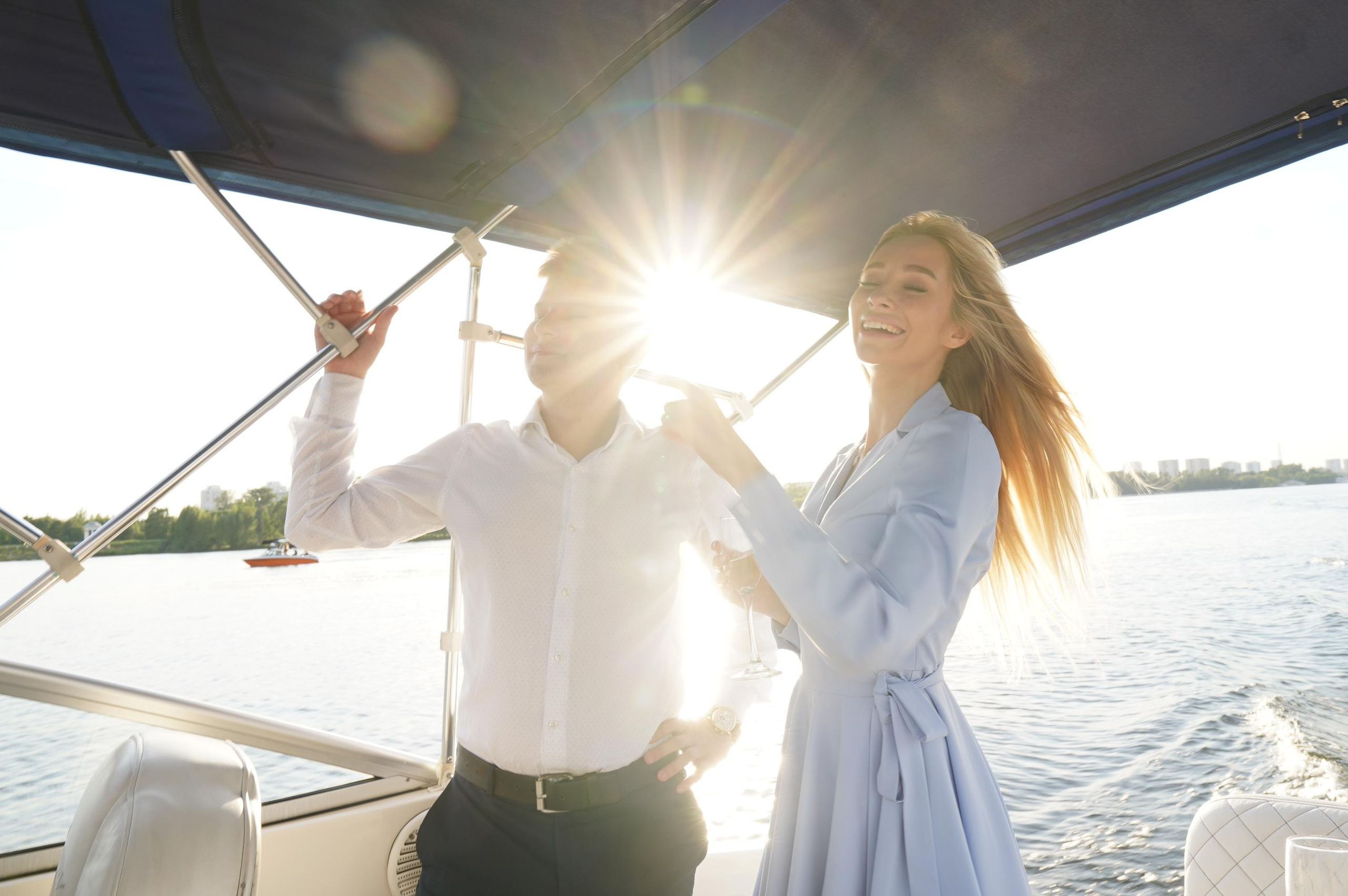Фотосессия на яхте. Фотографии от Евгении Кузнецовой. Москва, Сочи, Краснодар