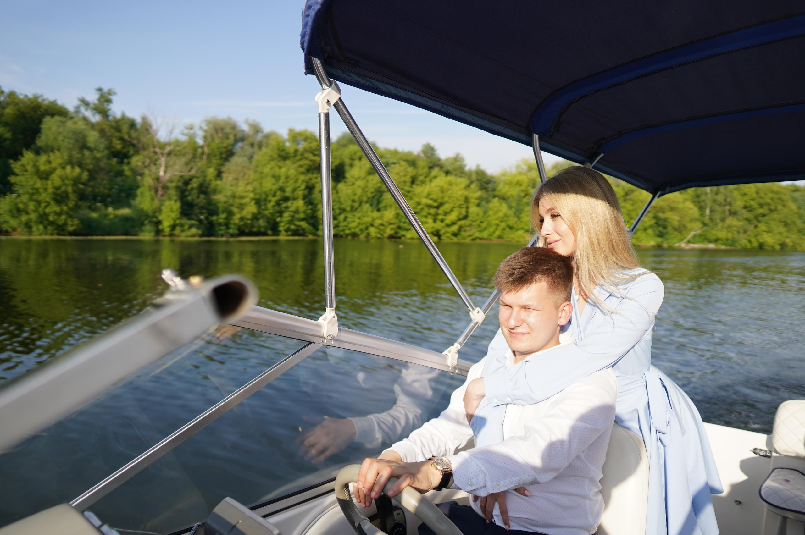 Фотосессия на яхте. Фотографии от Евгении Кузнецовой. Москва, Сочи, Краснодар