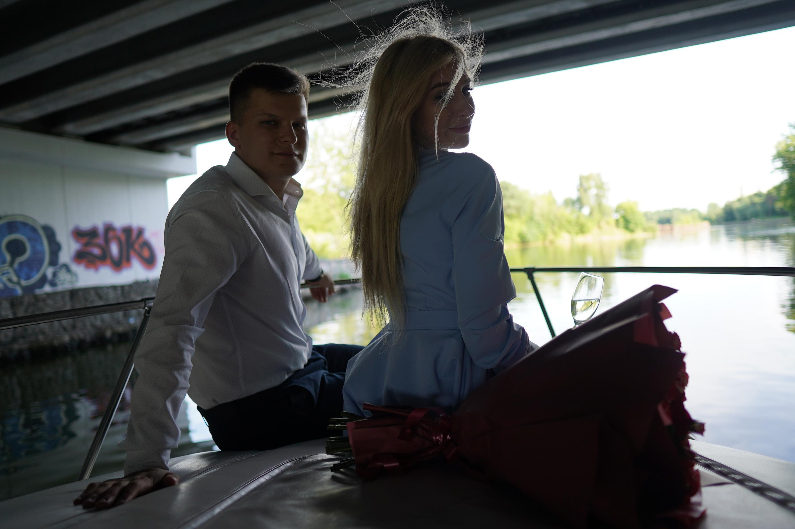 Фотосессия на яхте. Фотографии от Евгении Кузнецовой. Москва, Сочи, Краснодар