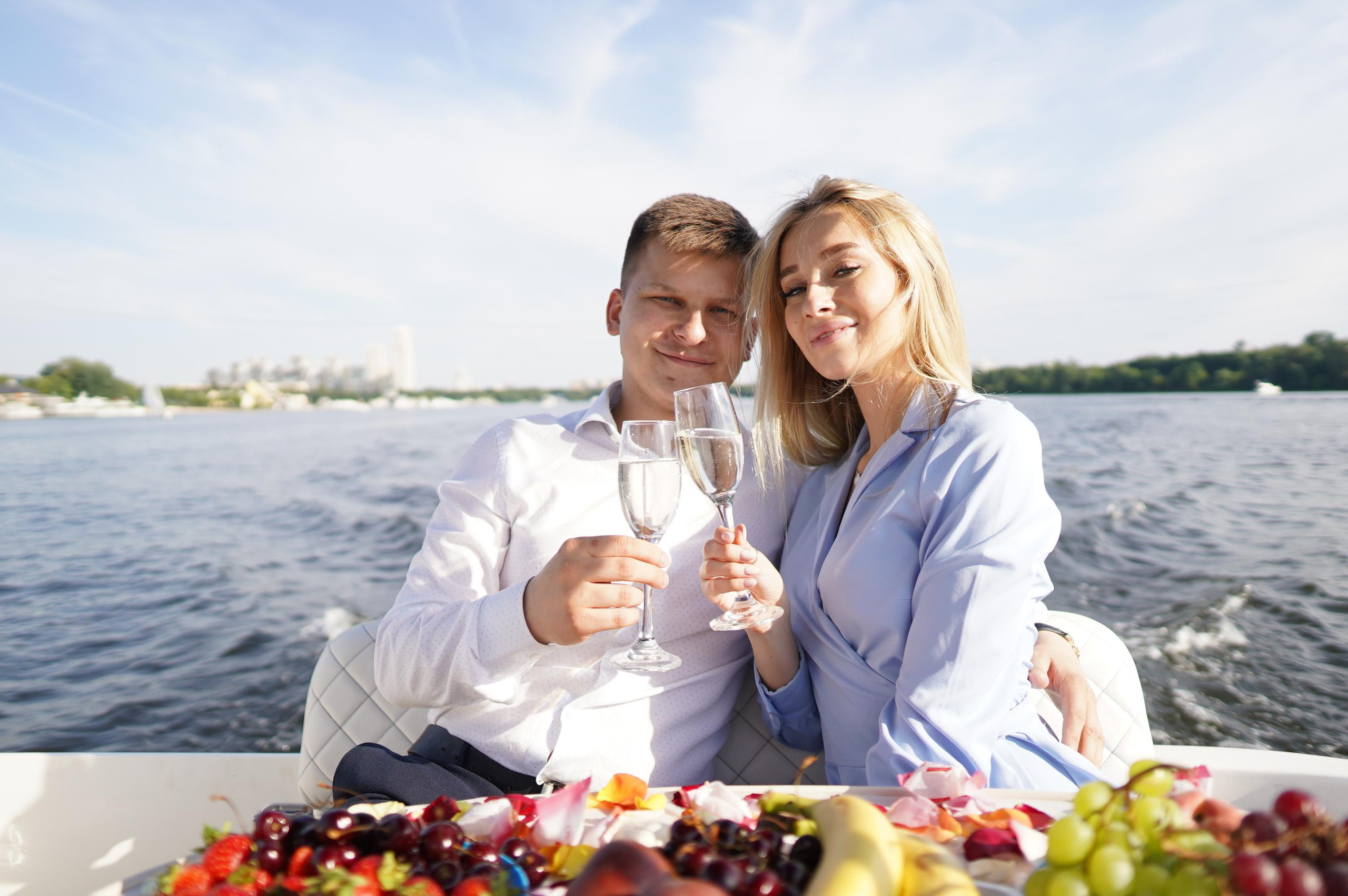 Фотосессия на яхте. Фотографии от Евгении Кузнецовой. Москва, Сочи, Краснодар