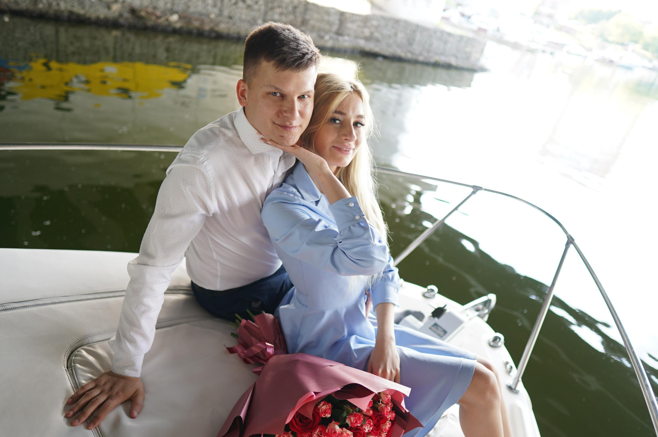 Фотосессия на яхте. Фотографии от Евгении Кузнецовой. Москва, Сочи, Краснодар