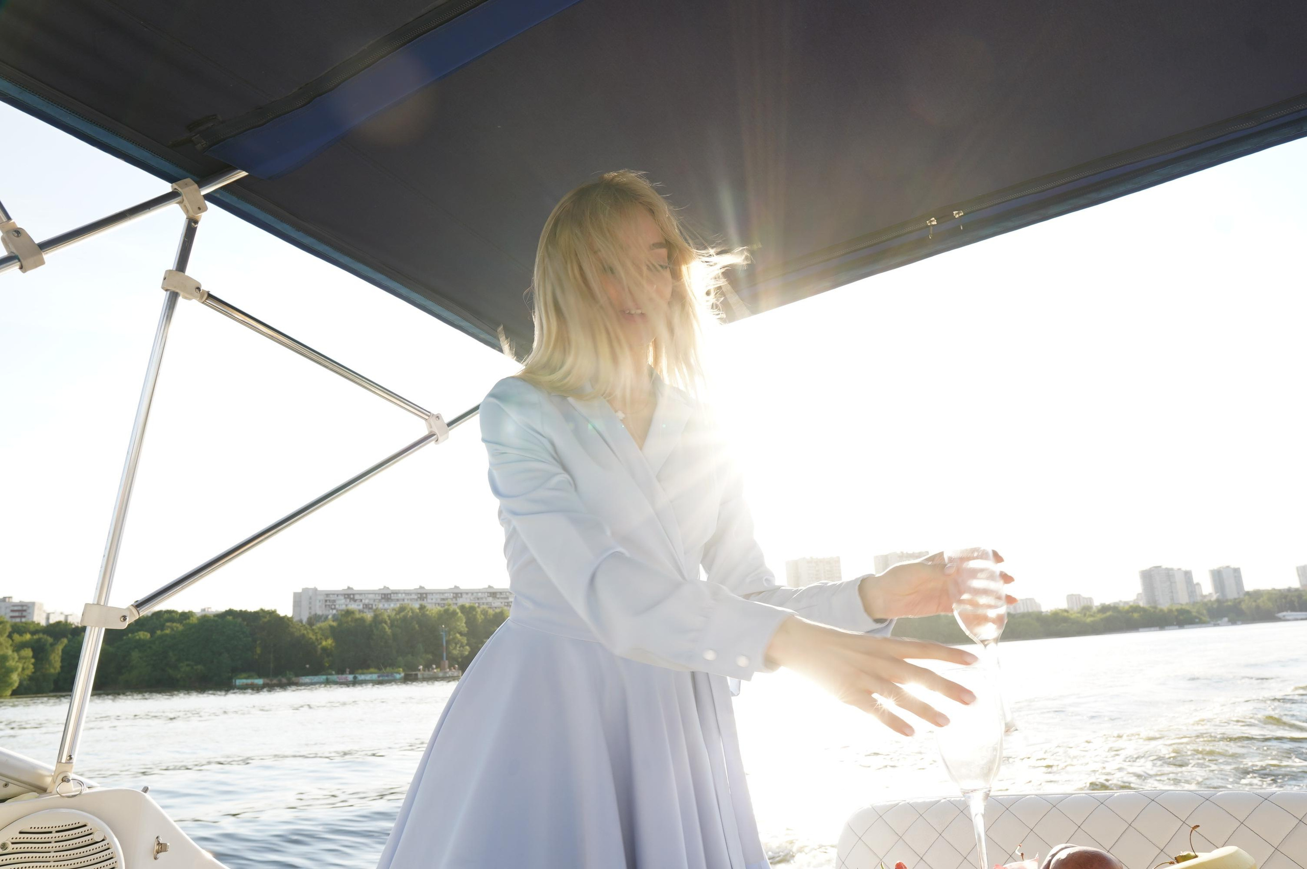 Фотосессия на яхте. Фотографии от Евгении Кузнецовой. Москва, Сочи, Краснодар
