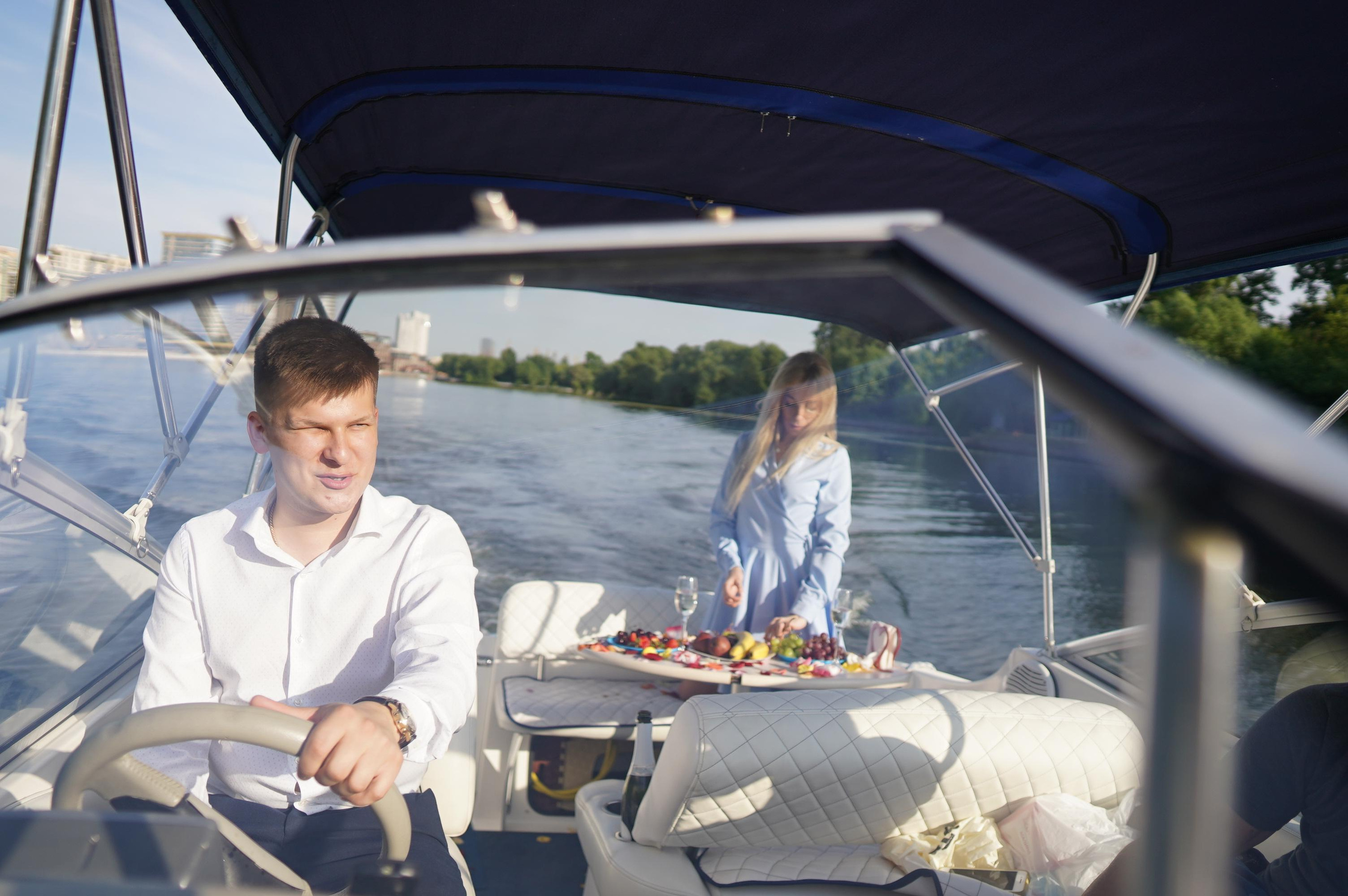 Фотосессия на яхте. Фотографии от Евгении Кузнецовой. Москва, Сочи, Краснодар