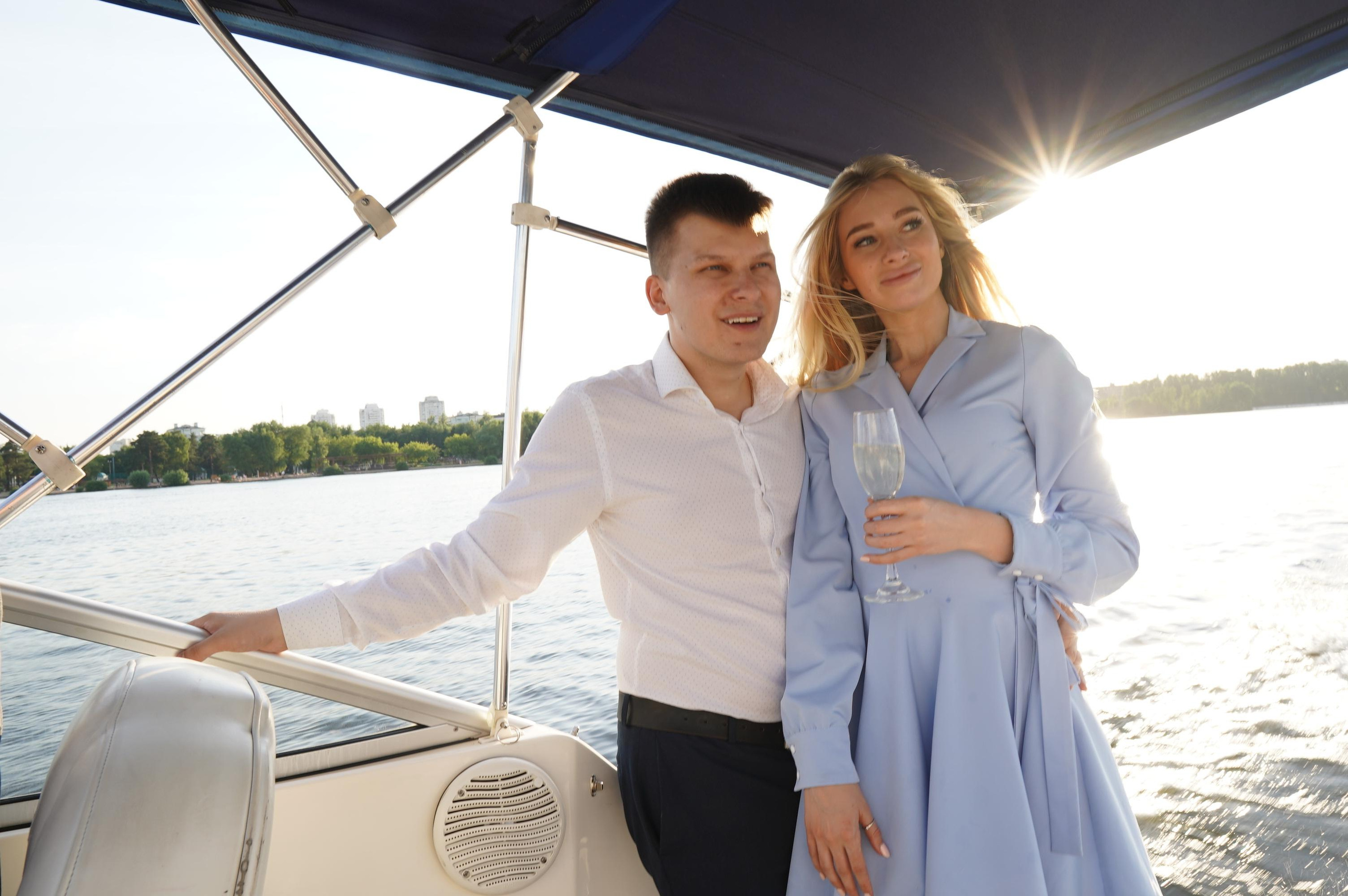 Фотосессия на яхте. Фотографии от Евгении Кузнецовой. Москва, Сочи, Краснодар