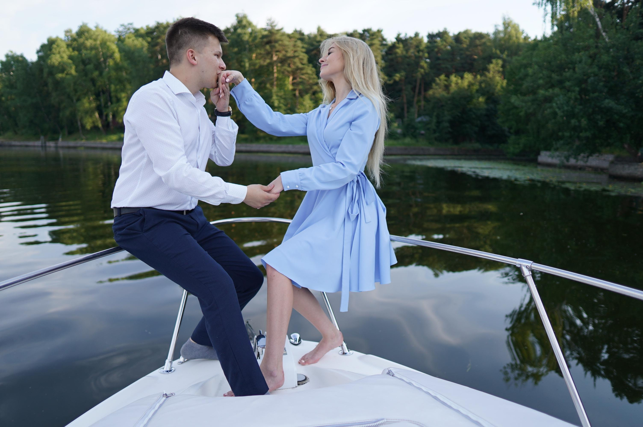 Фотосессия на яхте. Фотографии от Евгении Кузнецовой. Москва, Сочи, Краснодар