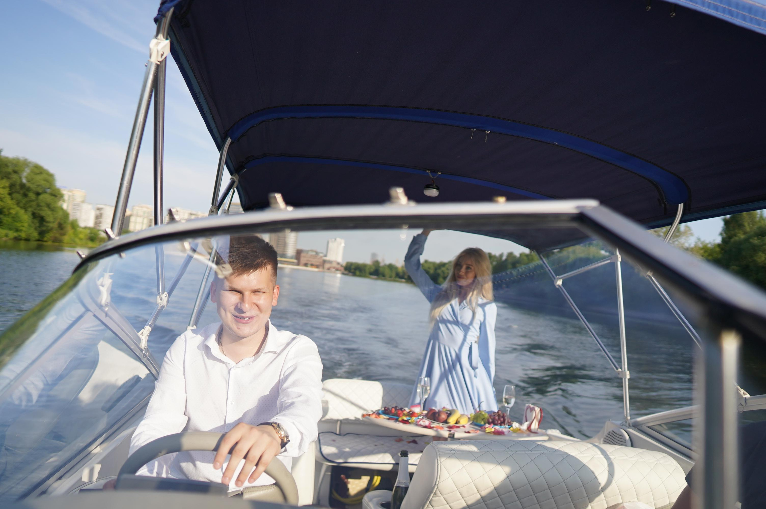 Фотосессия на яхте. Фотографии от Евгении Кузнецовой. Москва, Сочи, Краснодар