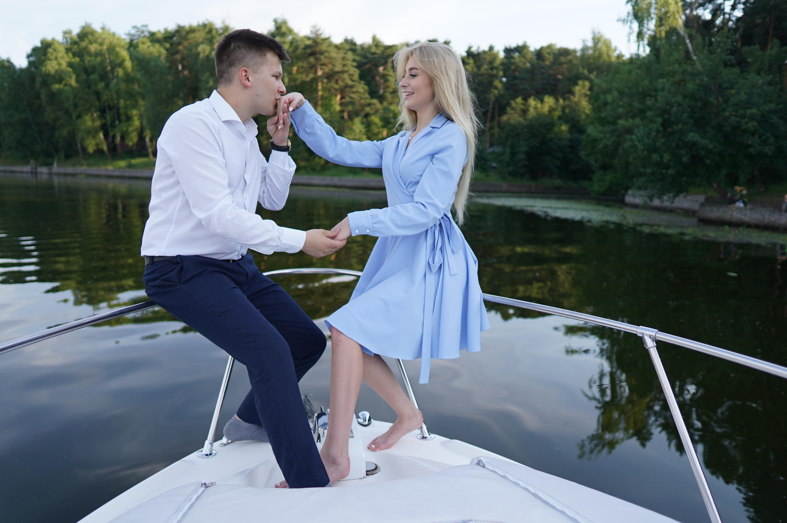 Фотосессия на яхте. Фотографии от Евгении Кузнецовой. Москва, Сочи, Краснодар