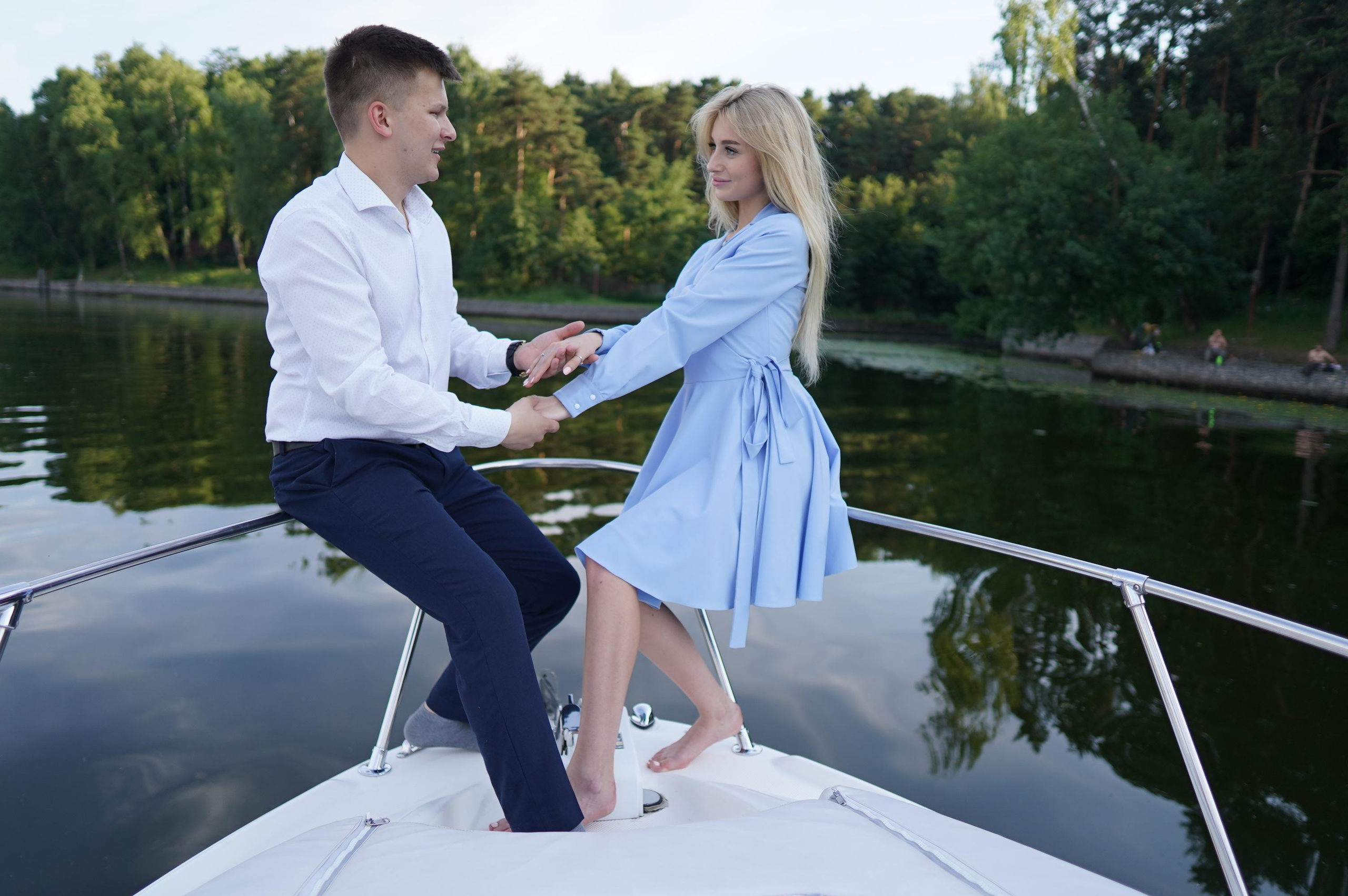 Фотосессия на яхте. Фотографии от Евгении Кузнецовой. Москва, Сочи, Краснодар