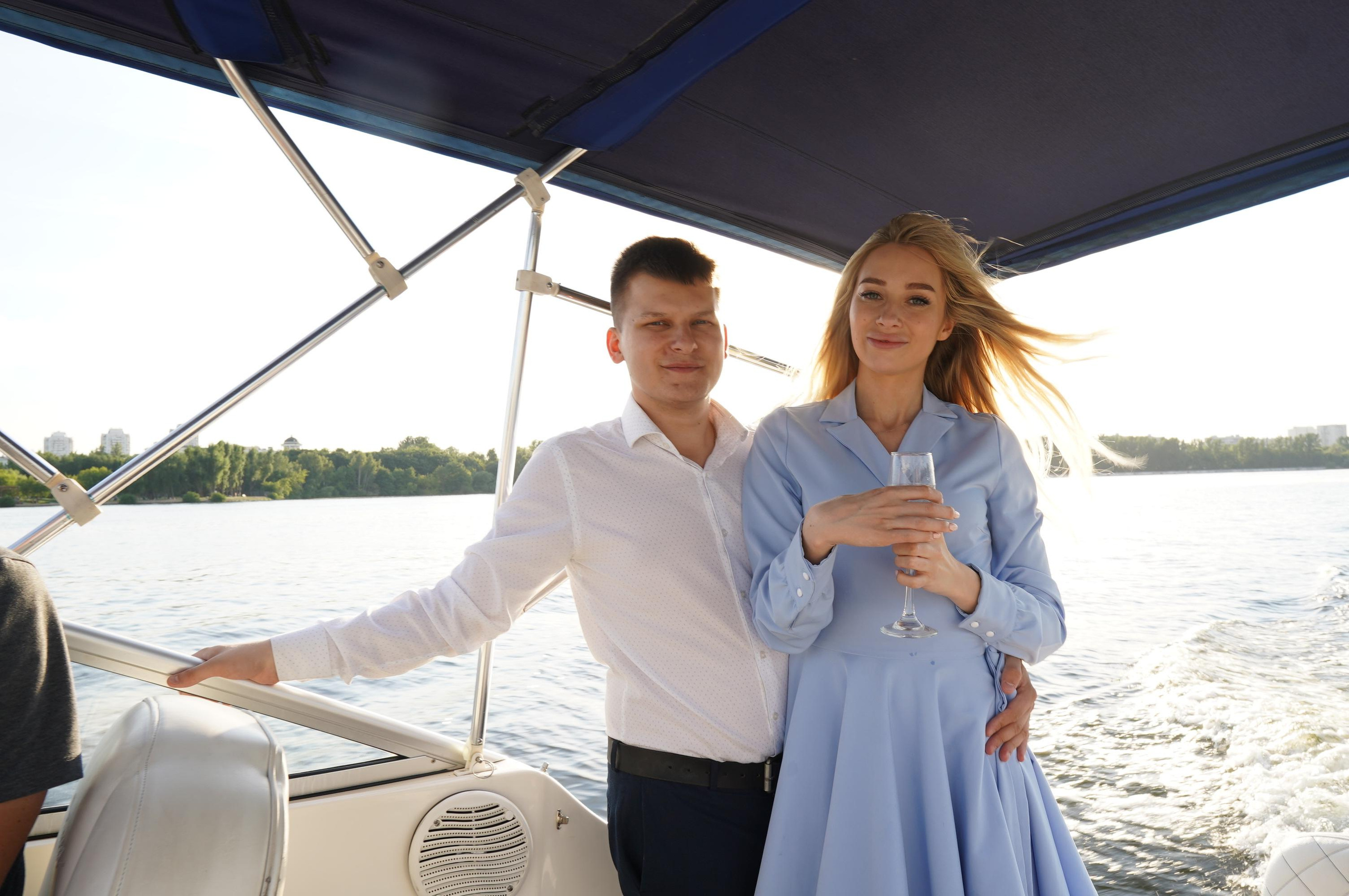 Фотосессия на яхте. Фотографии от Евгении Кузнецовой. Москва, Сочи, Краснодар