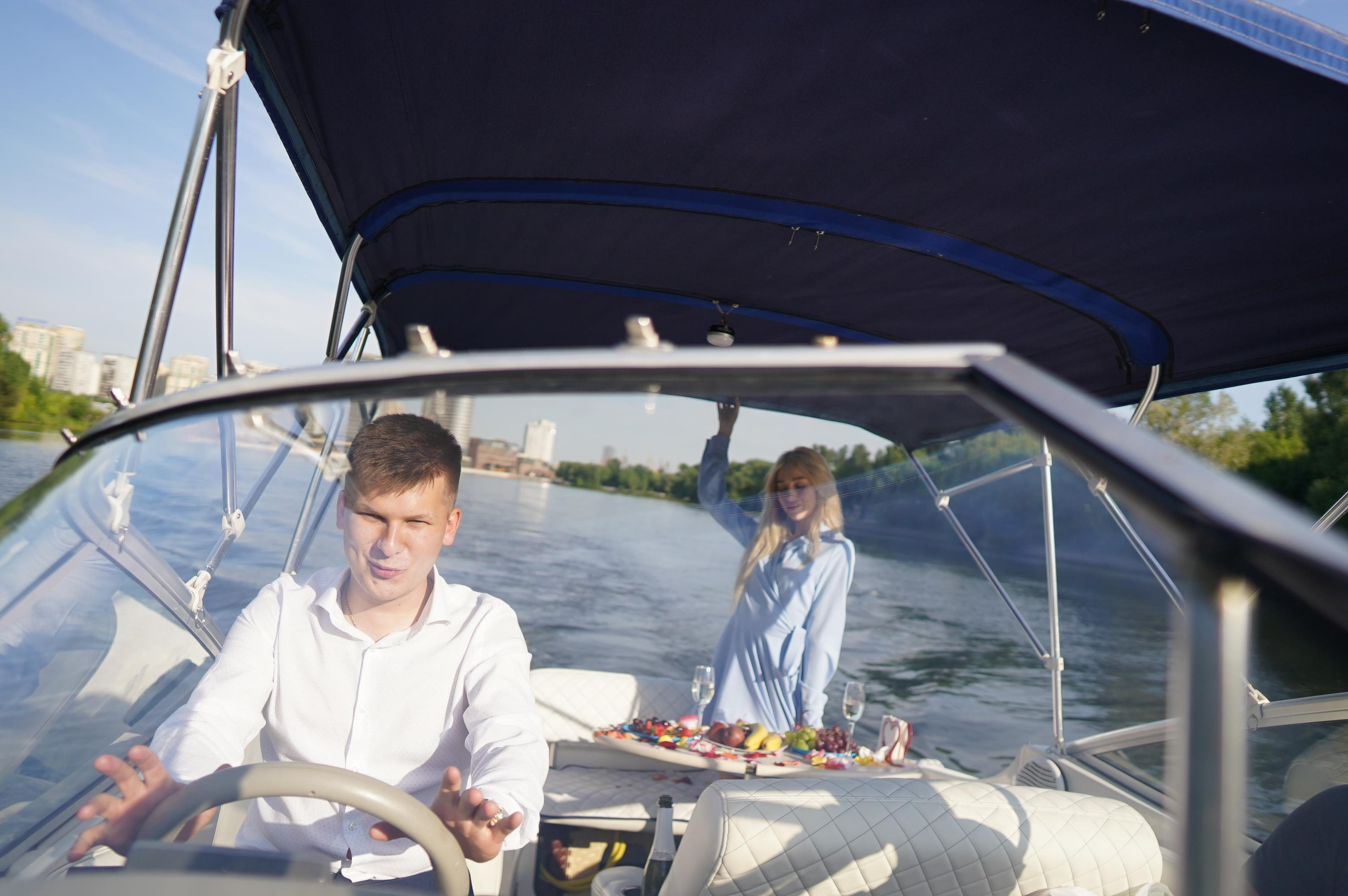 Фотосессия на яхте. Фотографии от Евгении Кузнецовой. Москва, Сочи, Краснодар