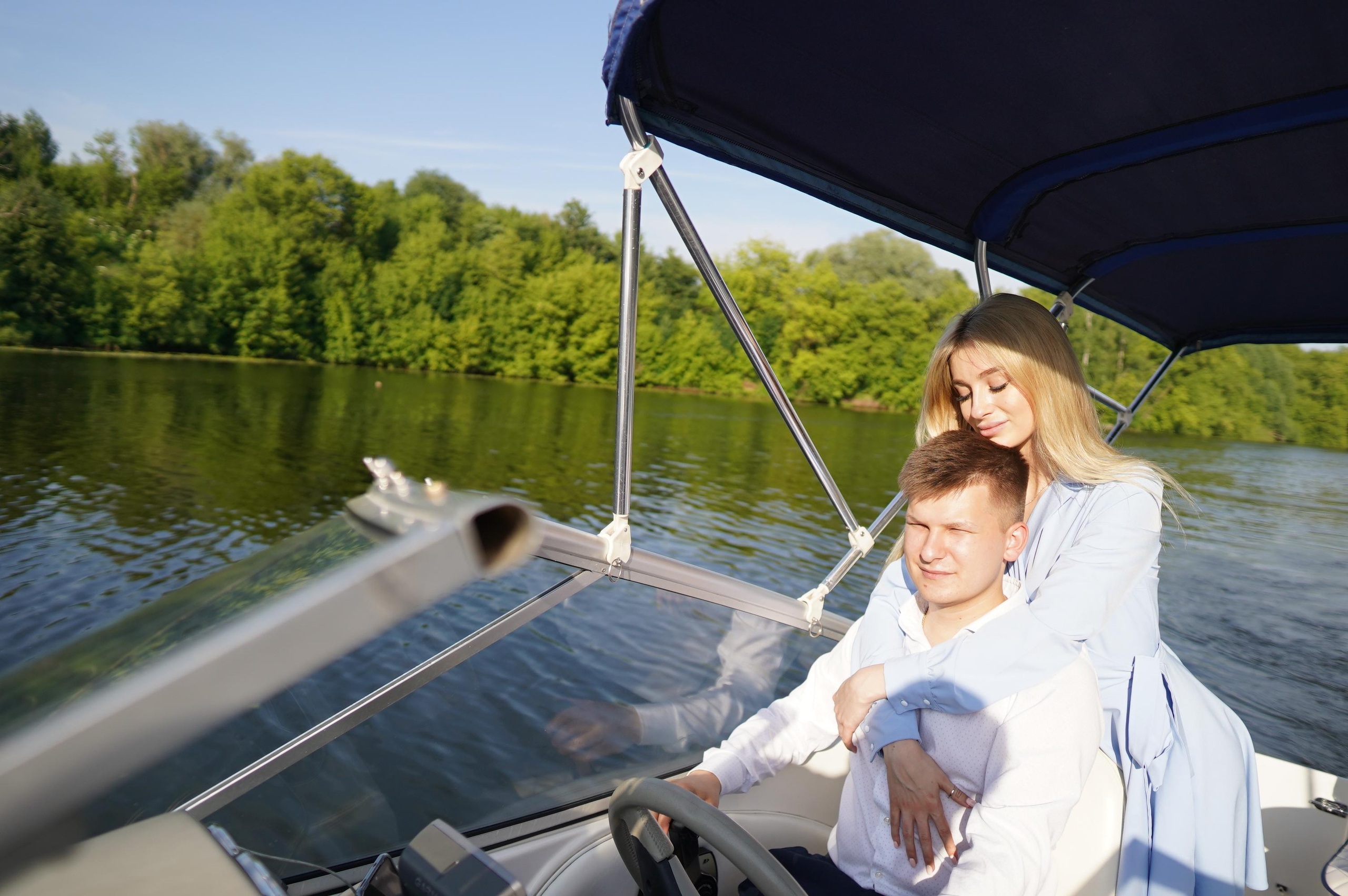 Фотосессия на яхте. Фотографии от Евгении Кузнецовой. Москва, Сочи, Краснодар