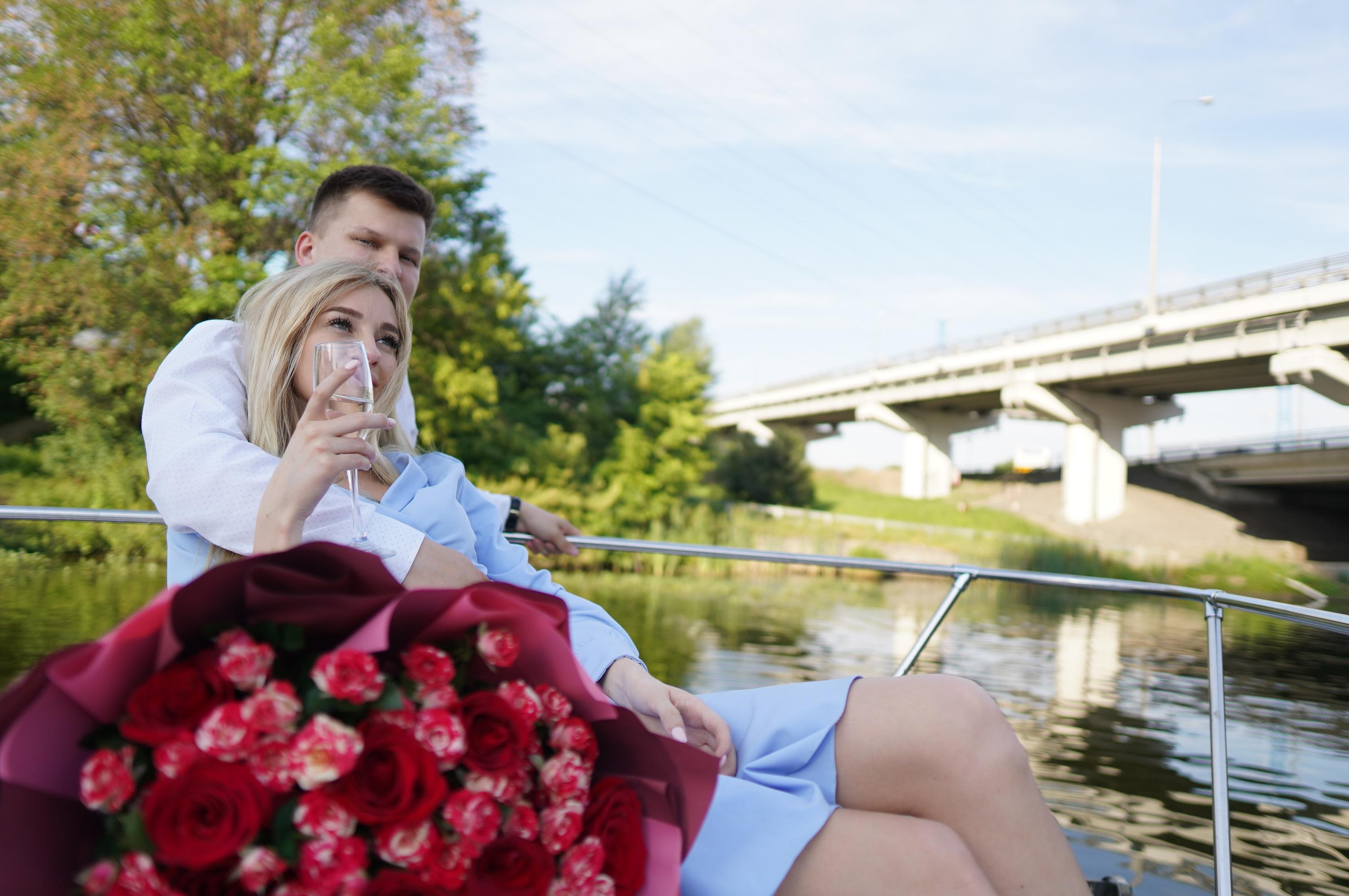 Фотосессия на яхте. Фотографии от Евгении Кузнецовой. Москва, Сочи, Краснодар