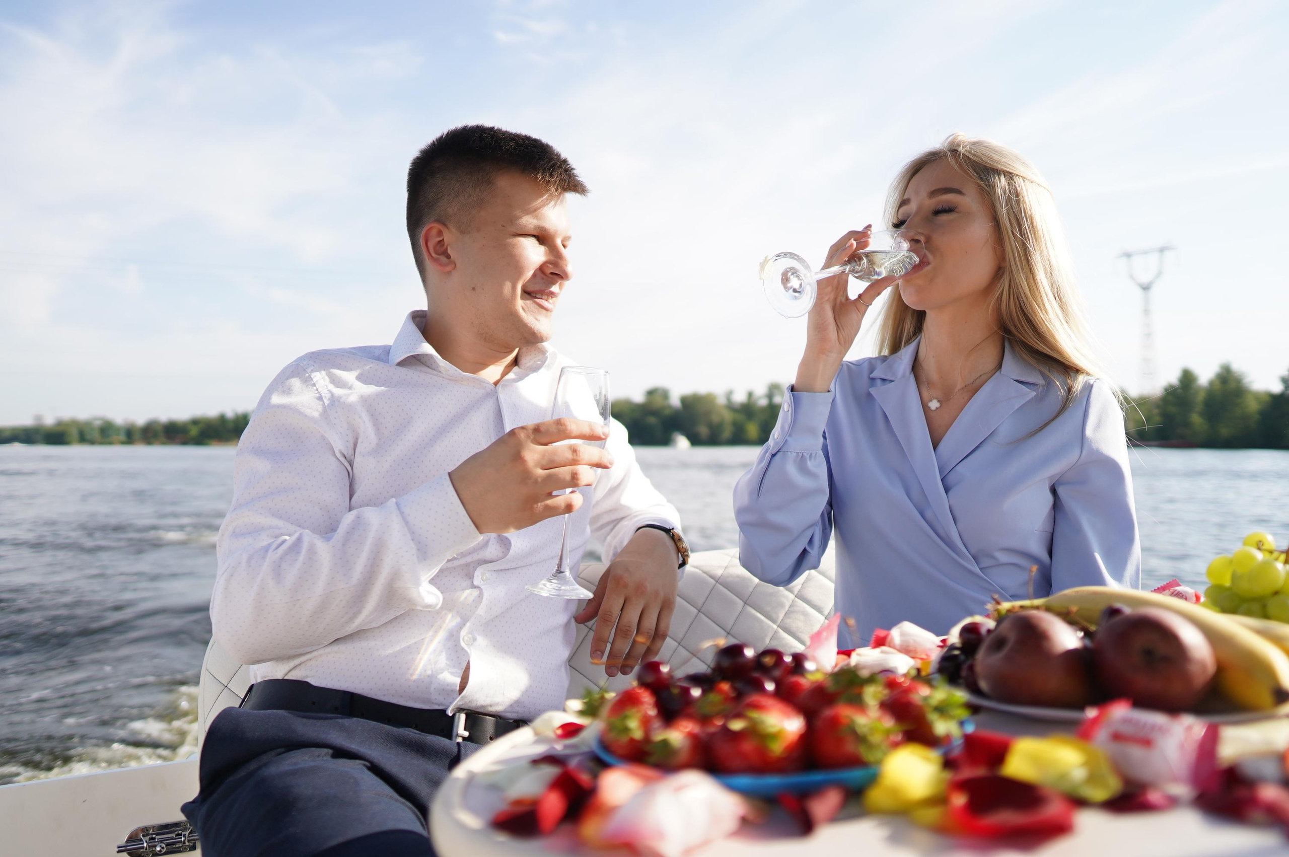 Фотосессия на яхте. Фотографии от Евгении Кузнецовой. Москва, Сочи, Краснодар