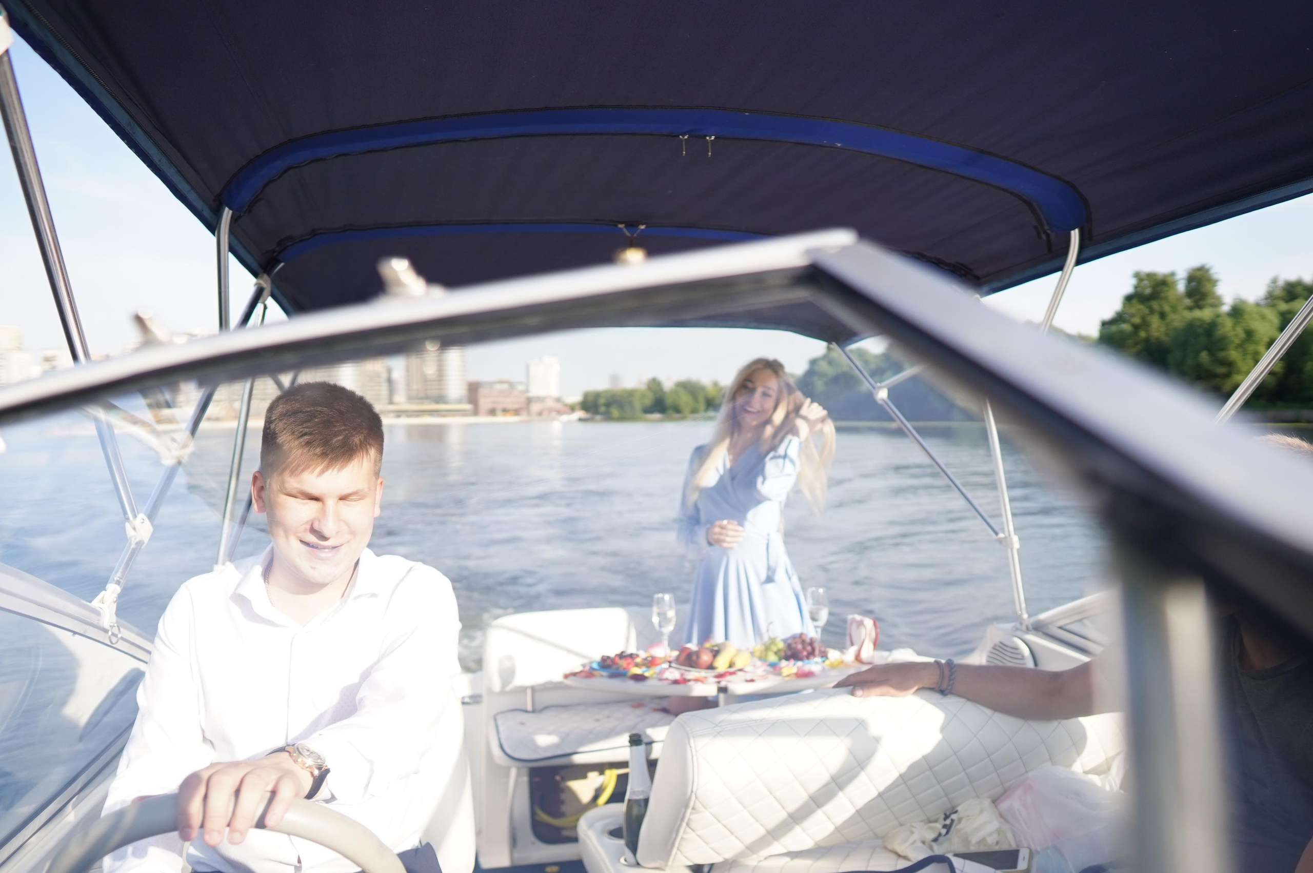 Фотосессия на яхте. Фотографии от Евгении Кузнецовой. Москва, Сочи, Краснодар