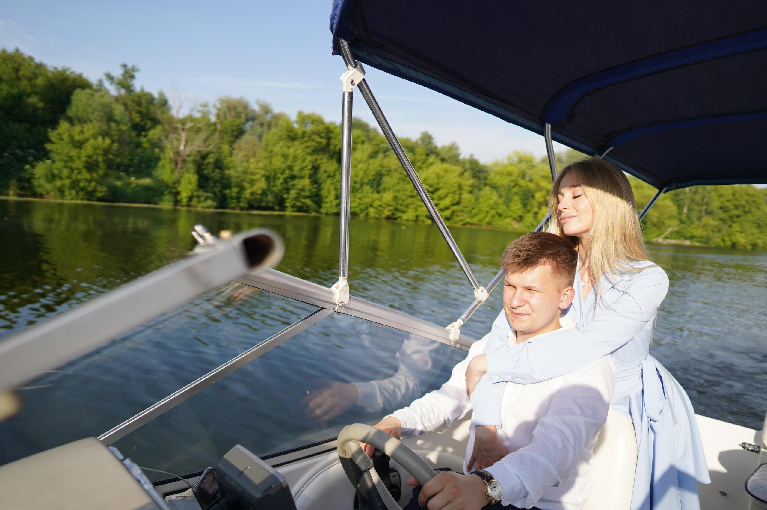 Фотосессия на яхте. Фотографии от Евгении Кузнецовой. Москва, Сочи, Краснодар