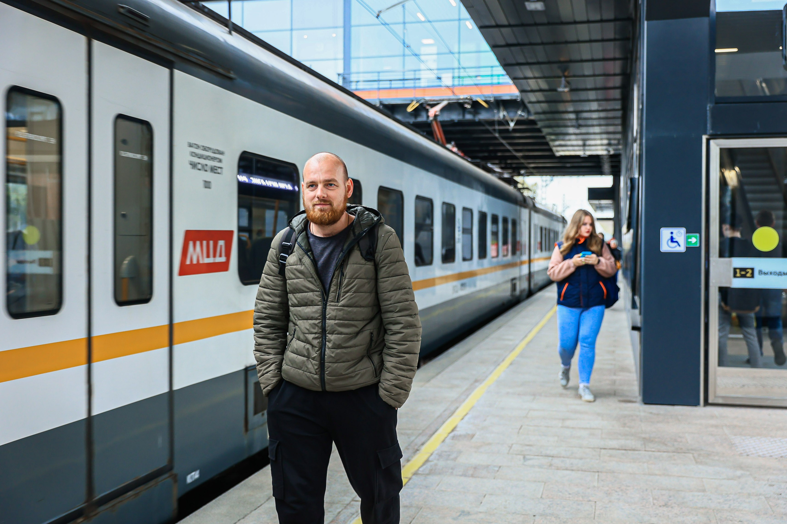 Президент запустил МЦД-4. Моя фотография