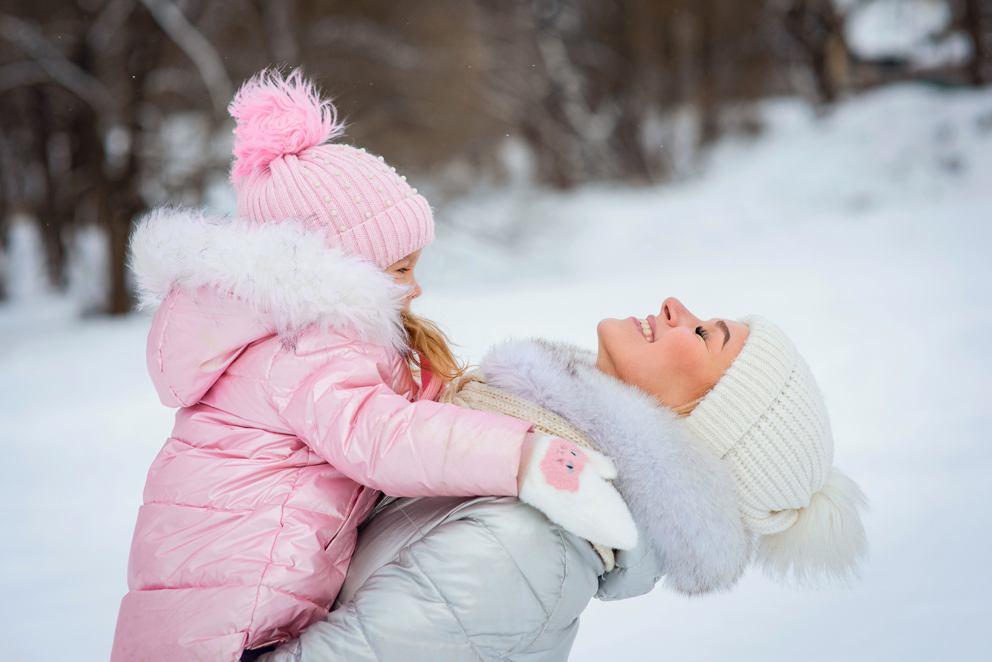Зимняя прогулка для Эли и Миры. Семейный и женский фотограф Красноярск Екатерина Пусенкова