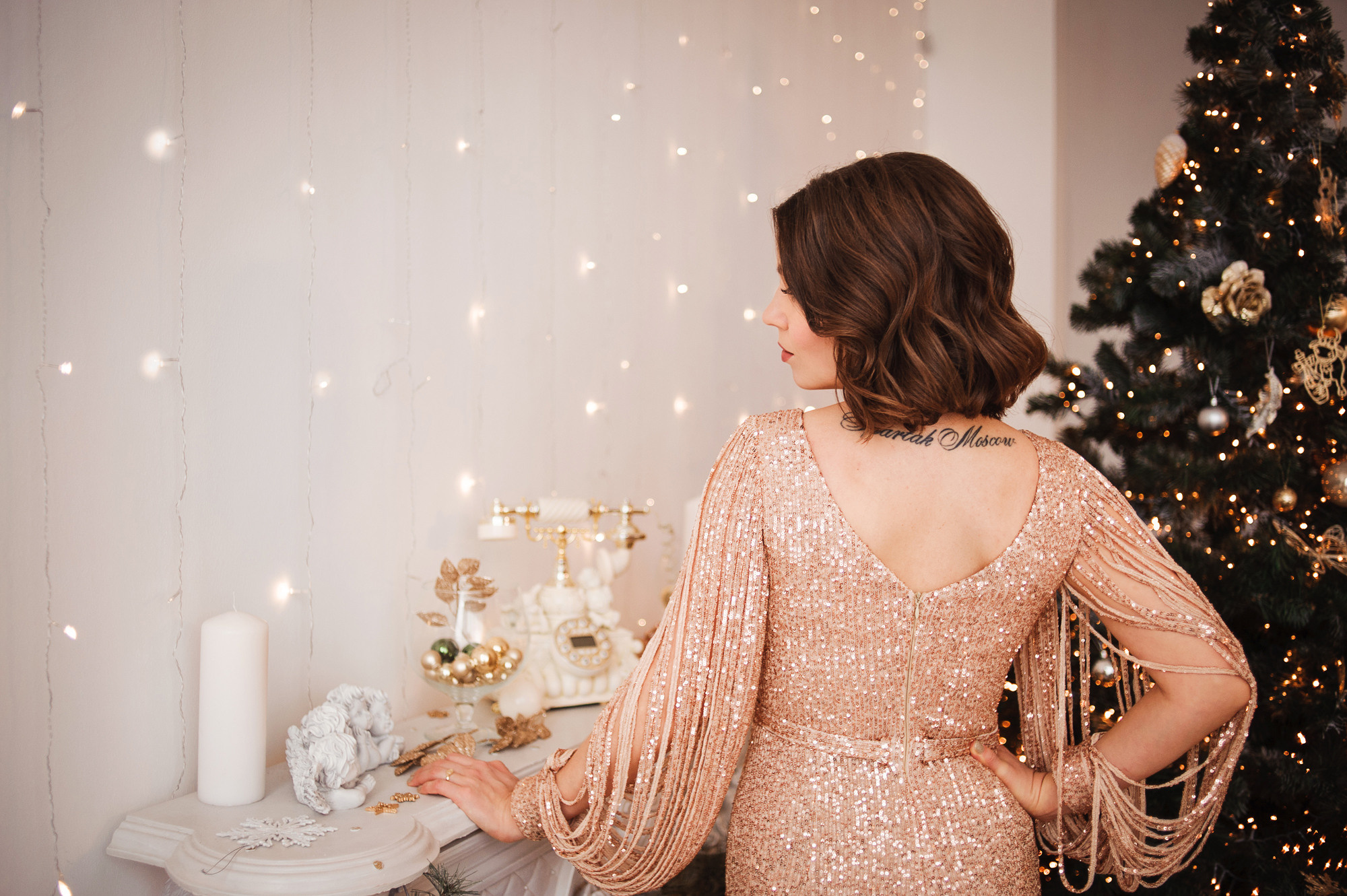 Новогодняя фотосессия для Аси, Леши и Ксюши. Семейный и женский фотограф Красноярск Екатерина Пусенкова