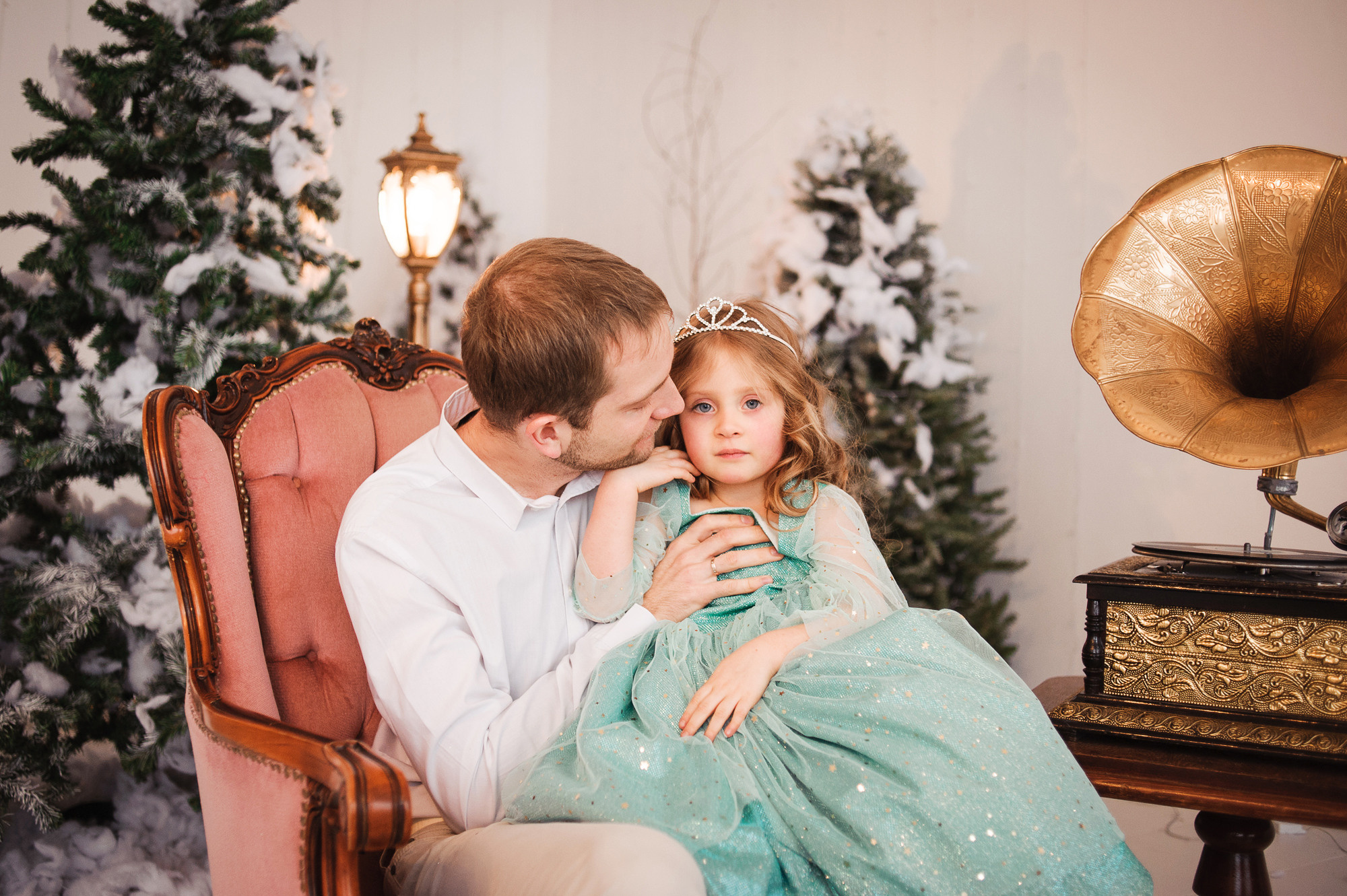 Новогодняя фотосессия для Аси, Леши и Ксюши. Семейный и женский фотограф Красноярск Екатерина Пусенкова