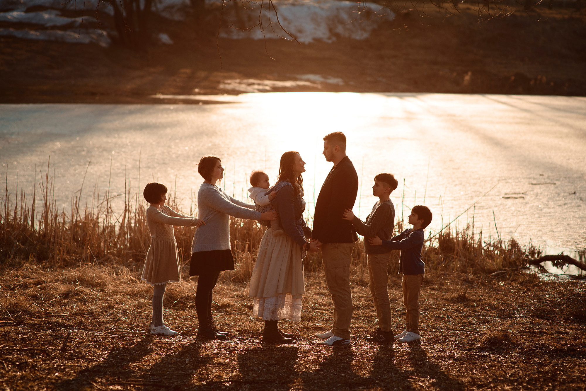 Весенняя прогулка в парке для семьи Белоусовых. Семейный и женский фотограф Красноярск Екатерина Пусенкова