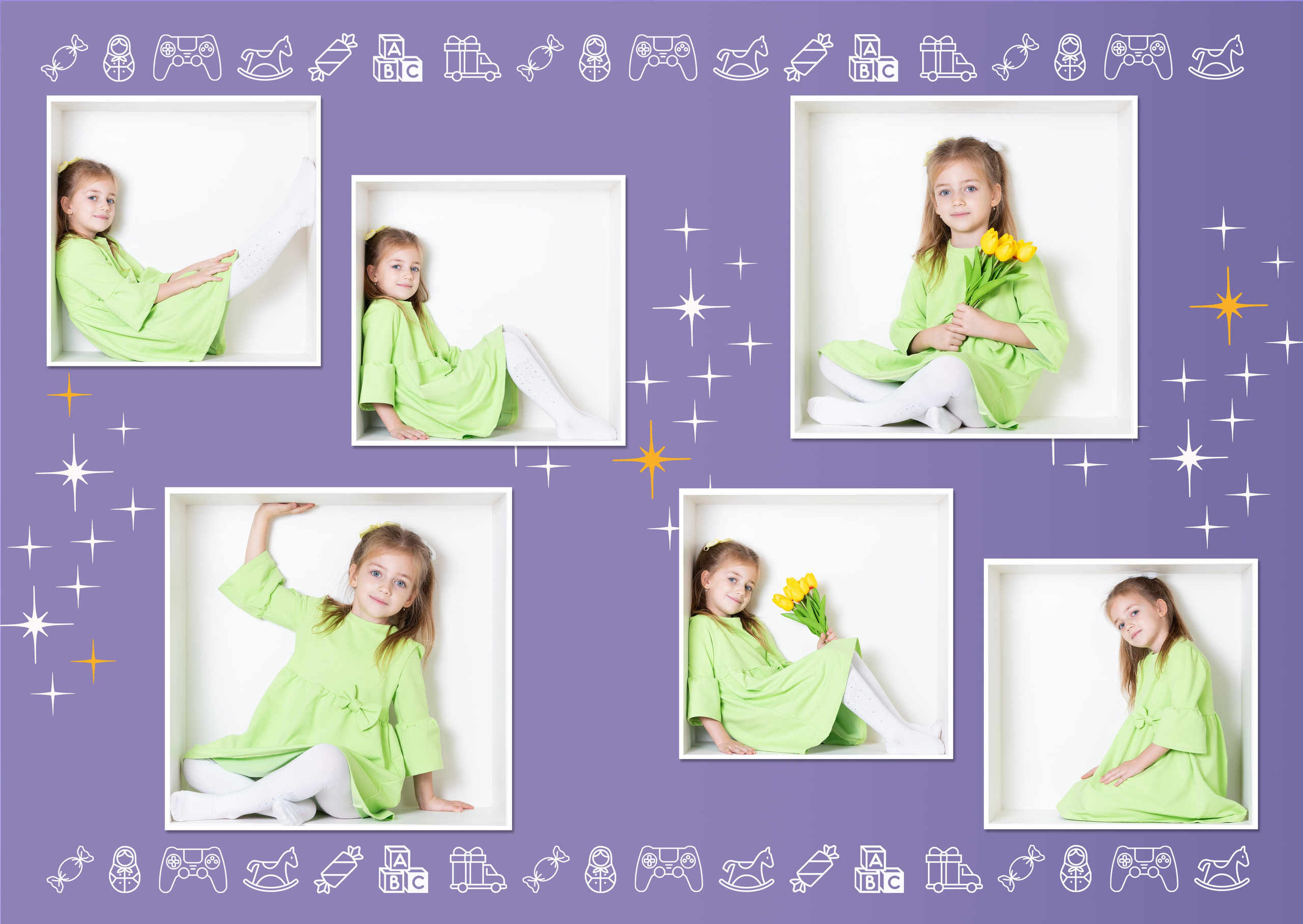 Выпускные альбомы для детского сада в Ростове-на-Дону. Школьный и семейный фотограф в Ростове-на-Дону