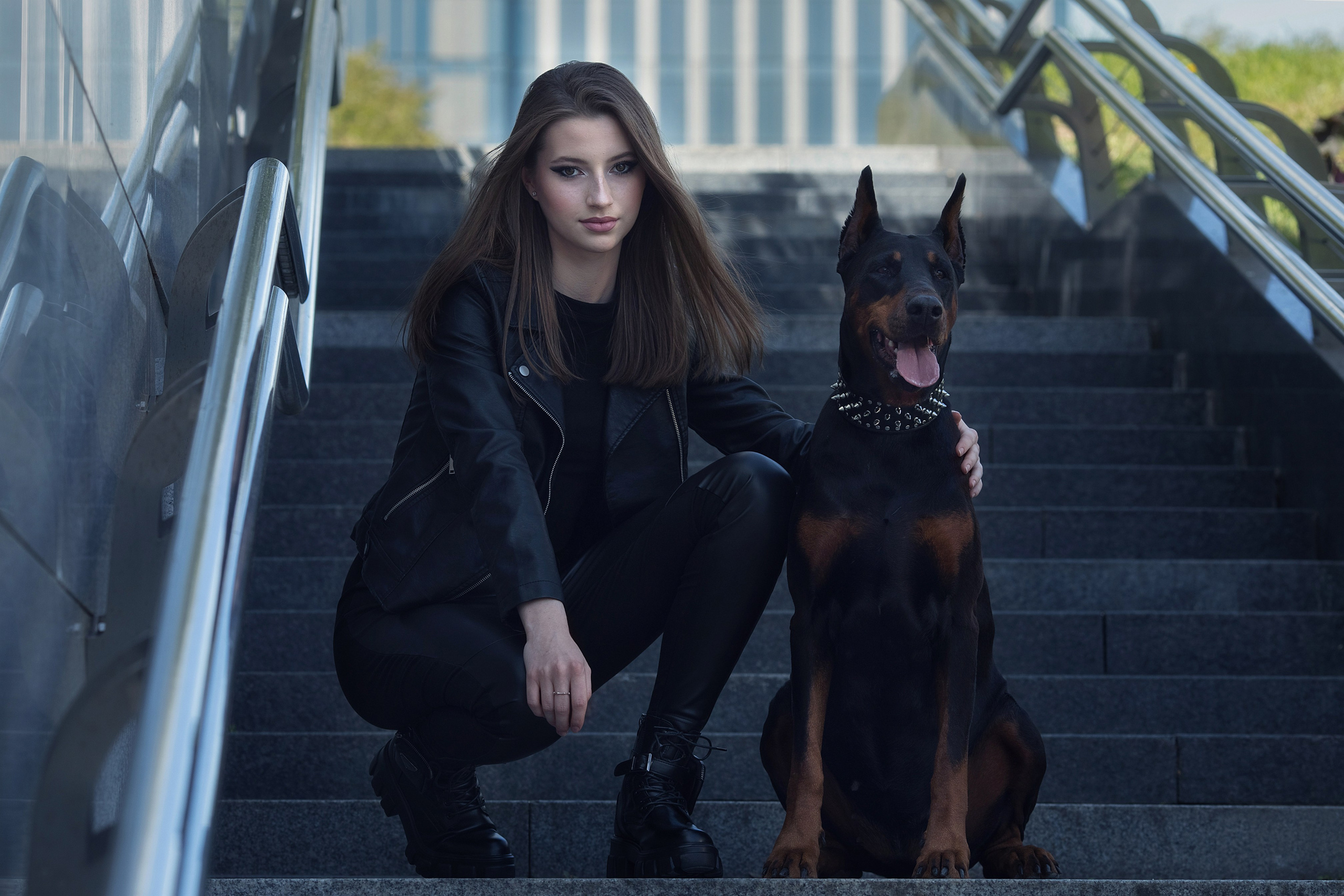 Доберман. Детский и семейный фотограф Екатерина Юрьева в Москве