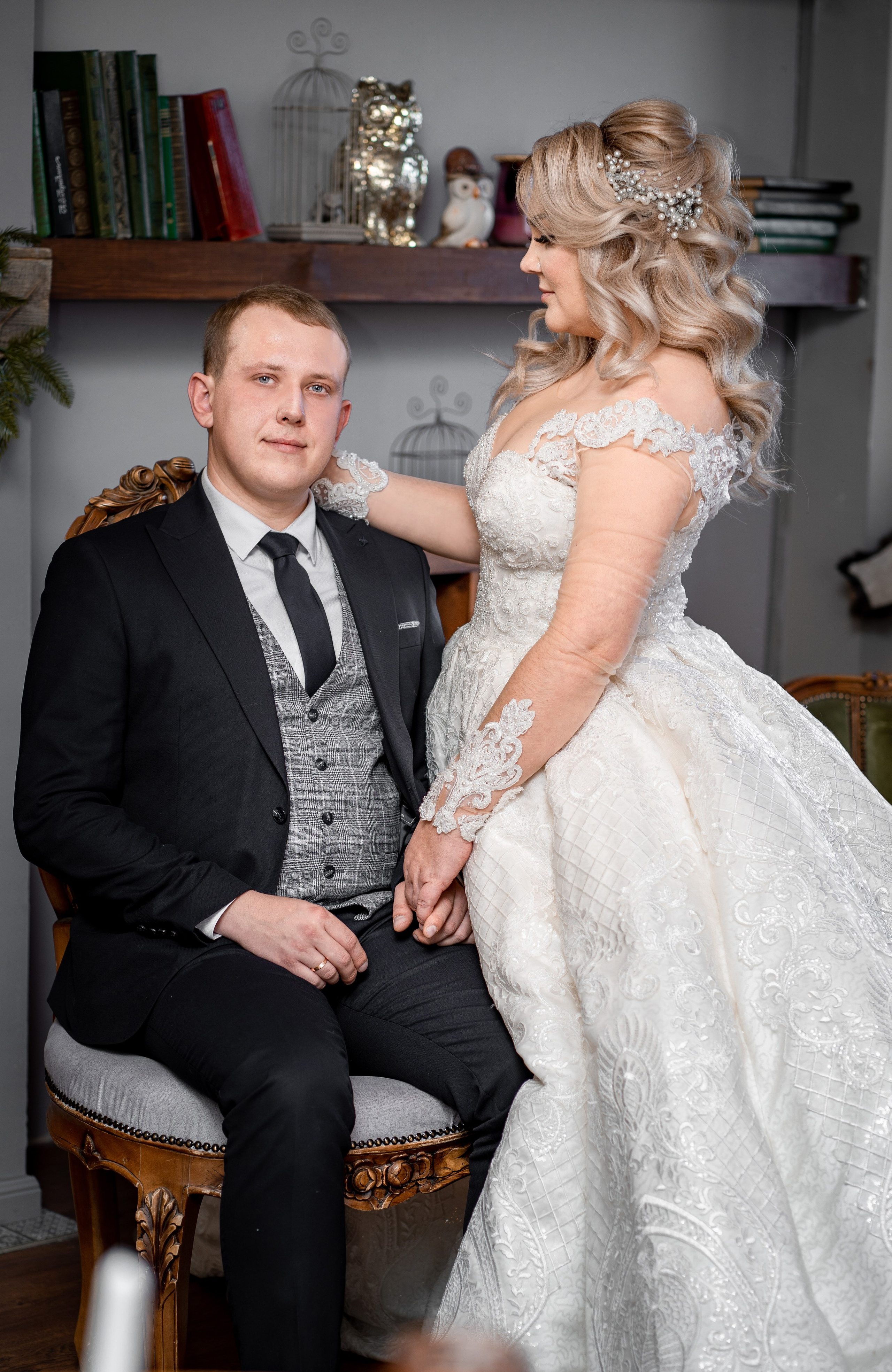 Молодожены. Зимняя свадебная фотосессия. Фотосессия Астрахань. Свадебный фотограф Анна Шишкина Астрахань