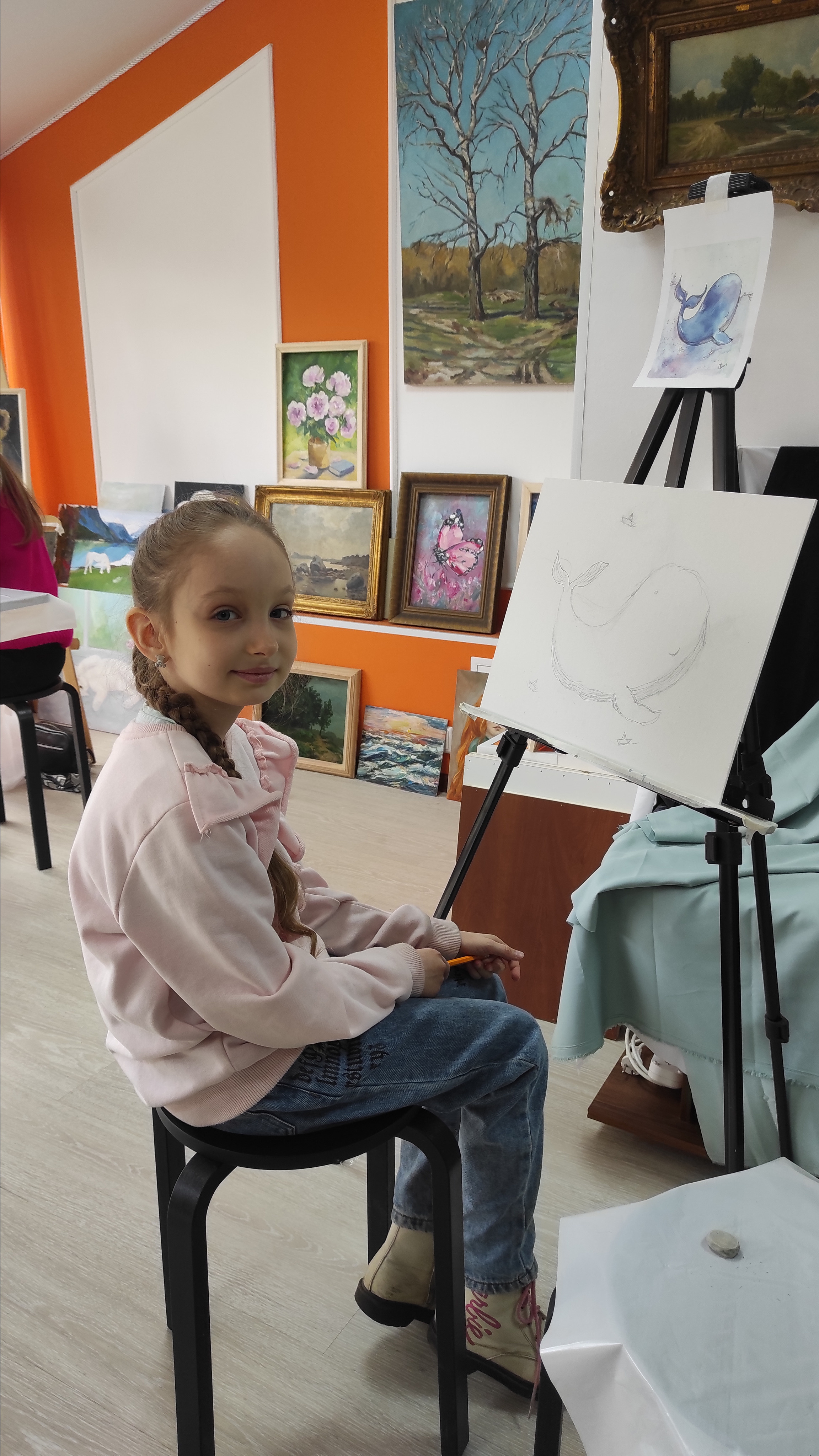 день рождения 11 лет девочке в художественной студии