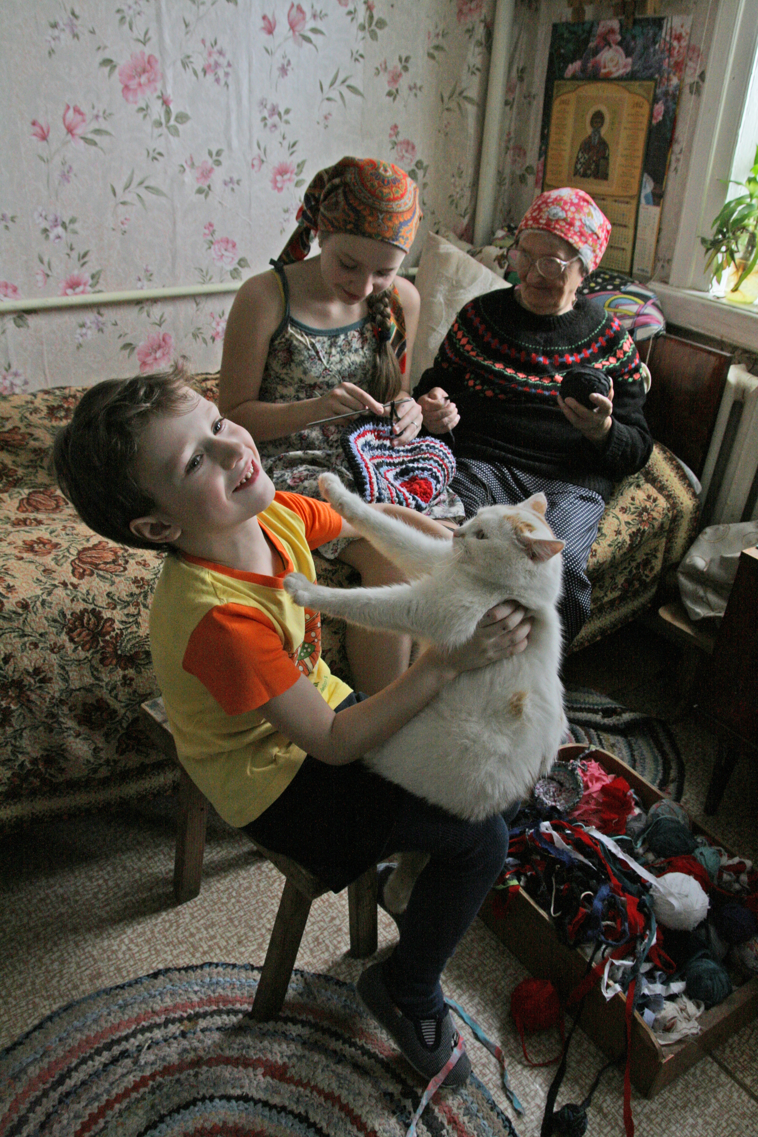 Little joys of a big family. Фотохудожник