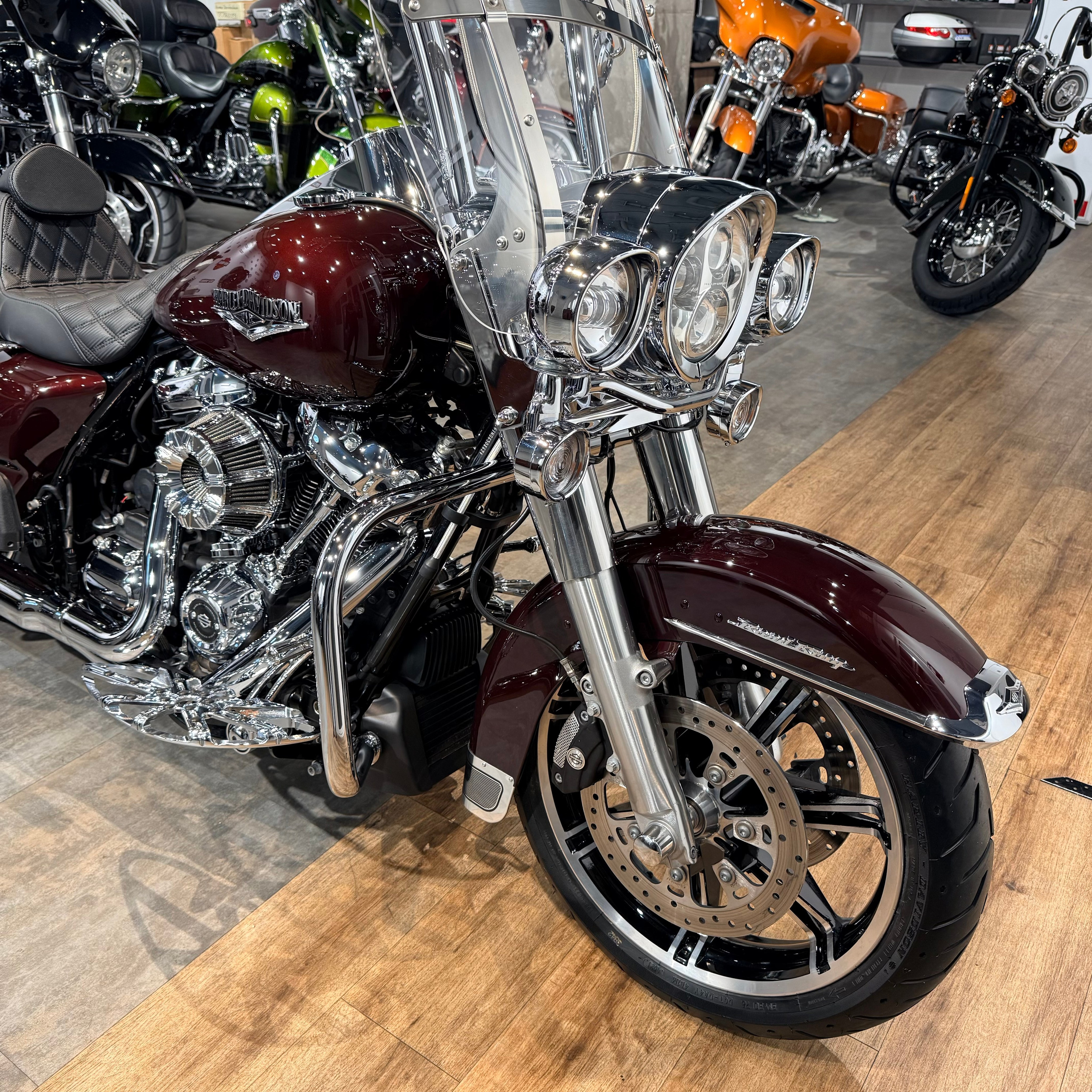 2022 HD Road Кing АВS Dark Cherry Реarl (VIN *5НD*0862). Hello Davidson, Москва. Только хорошие мотоциклы…