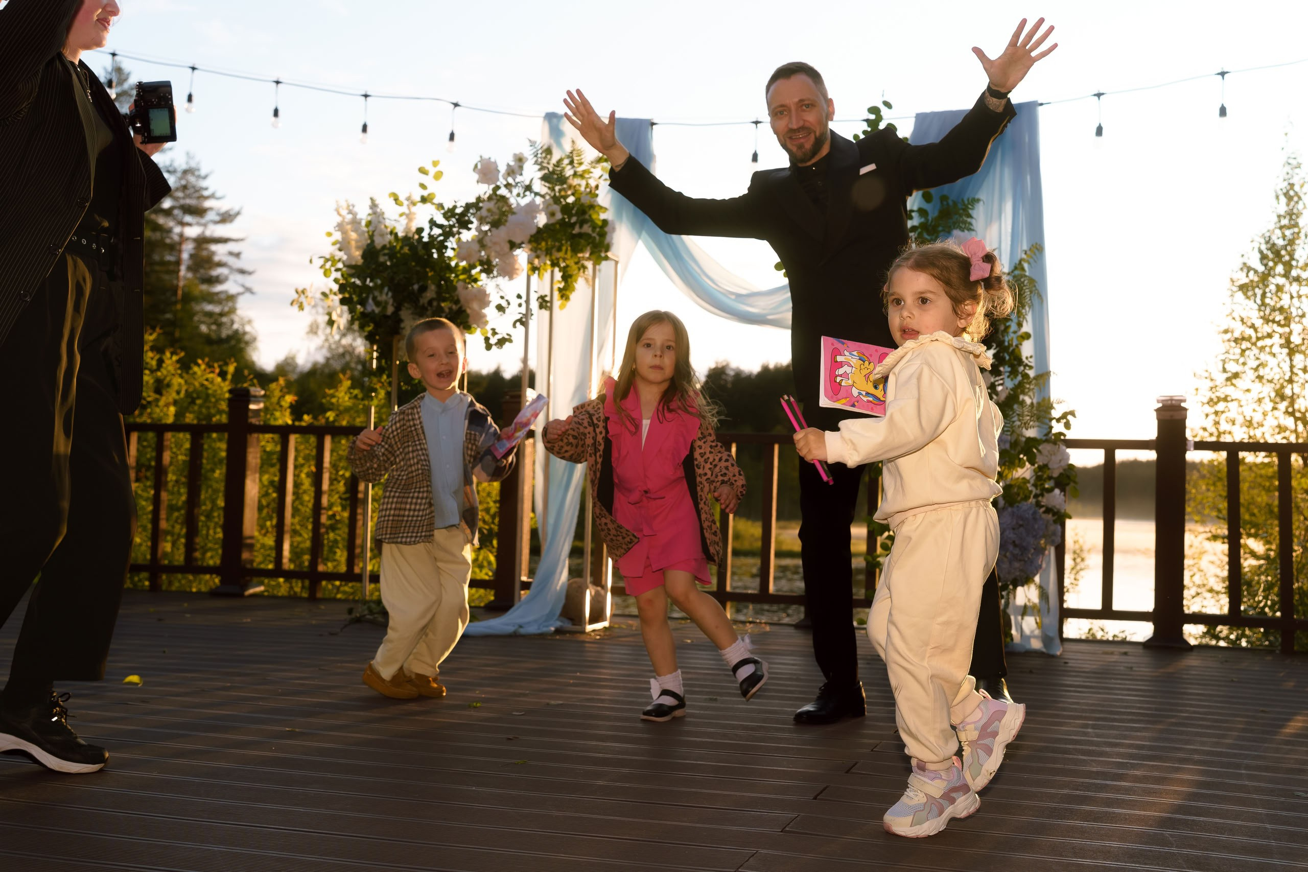 Мария и Михаил — прогулка у озера и церемония. Свадебный фотограф Дмитрий Родионов — Санкт-Петербург и Ленинградская область