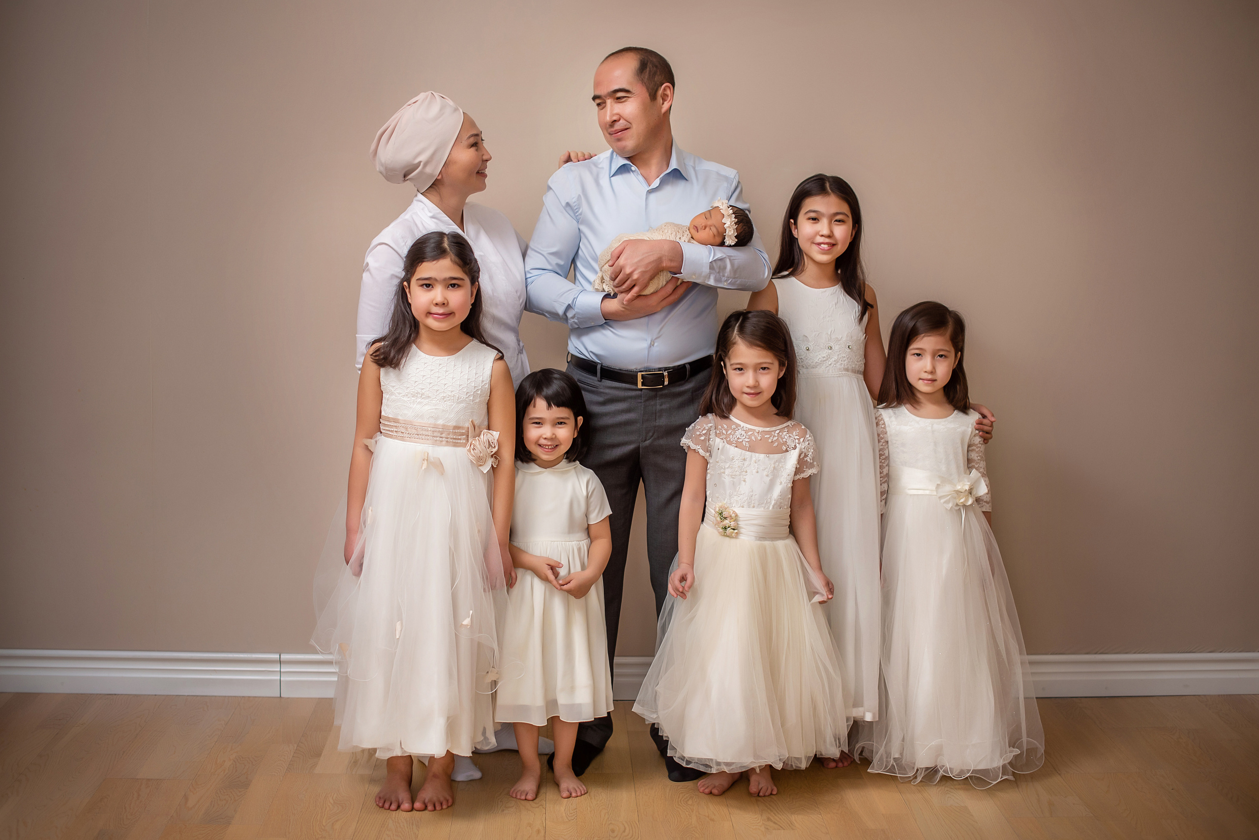 NEWBORN. Творческая команда Ульяшевы, свадебная и семейная фотография. Кахахста