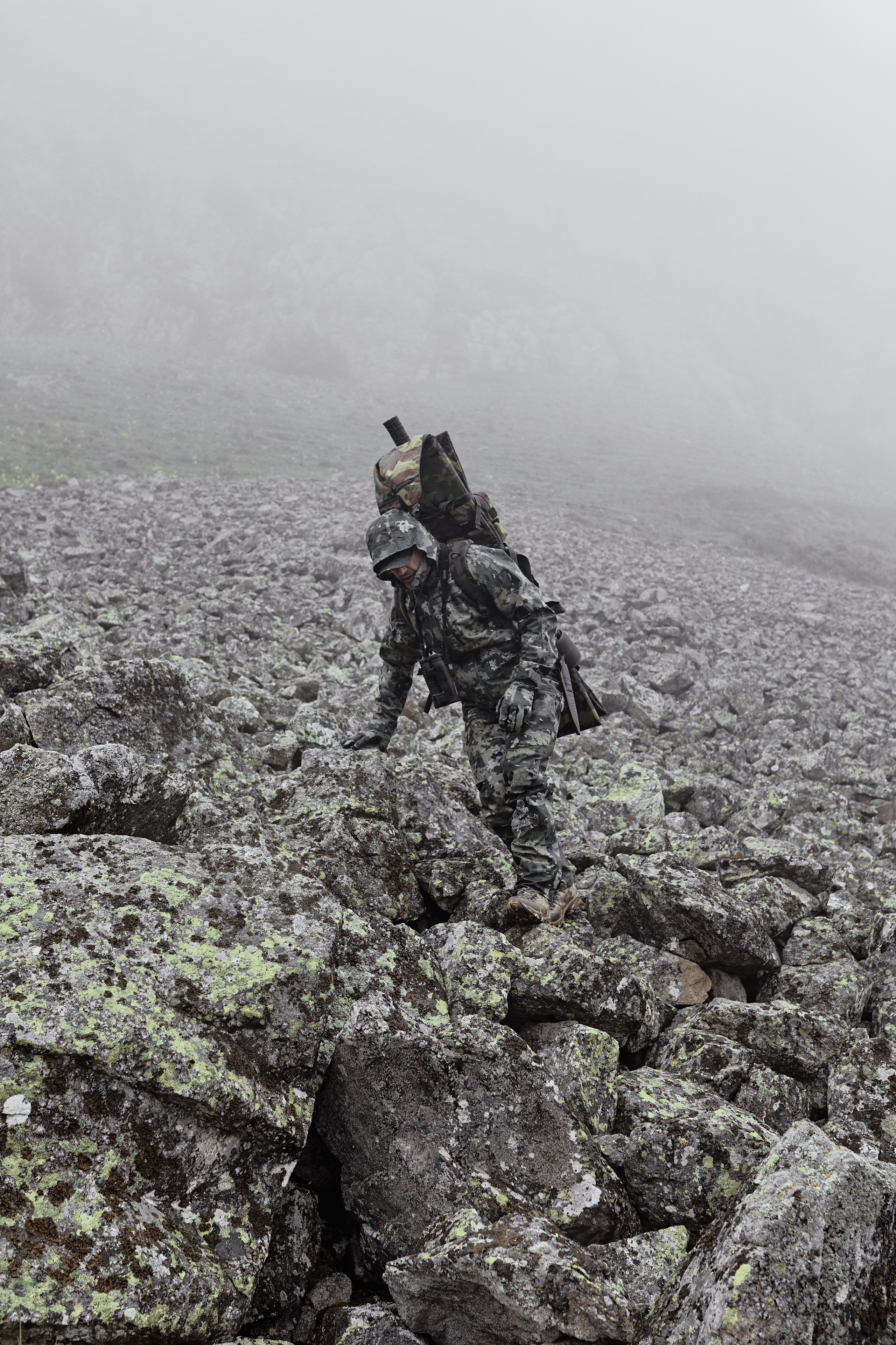Съемка для бренда охотничьей одежды под ключ. Фотограф Продюсер в горах КБР / Москва Нальчик Горы