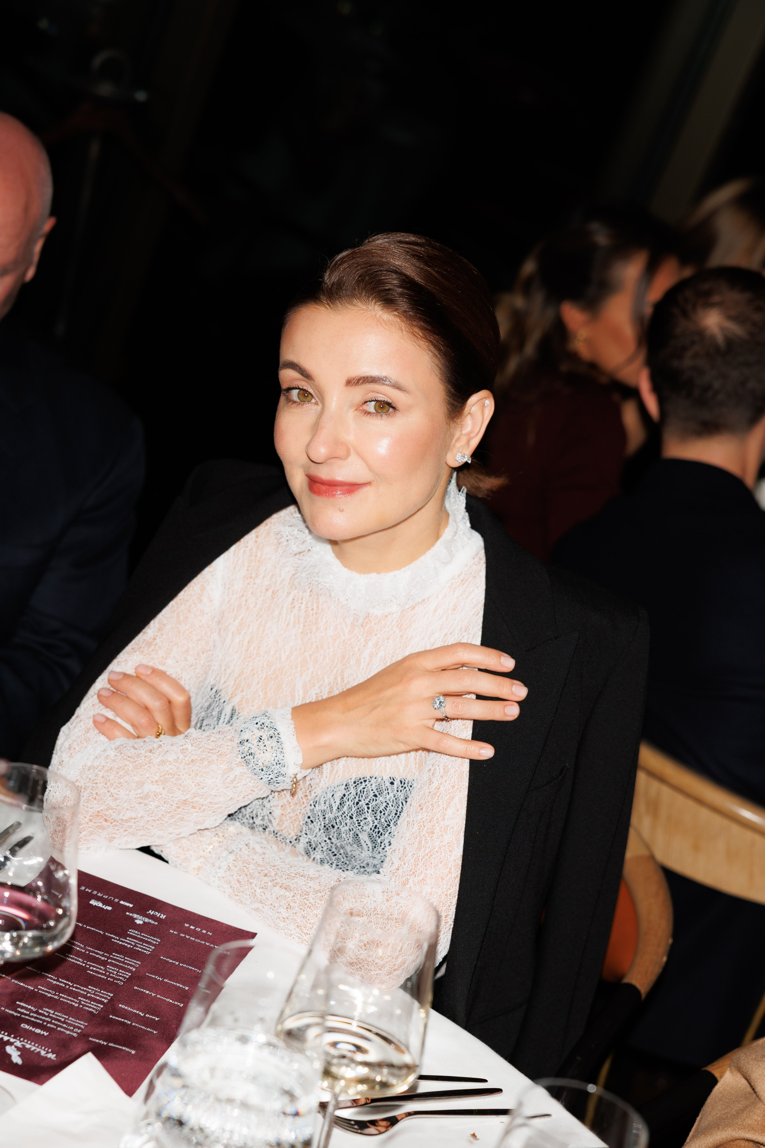 Ирина Вольская на Дне Рождения ресторана «White Rabbit» Белый Кролик