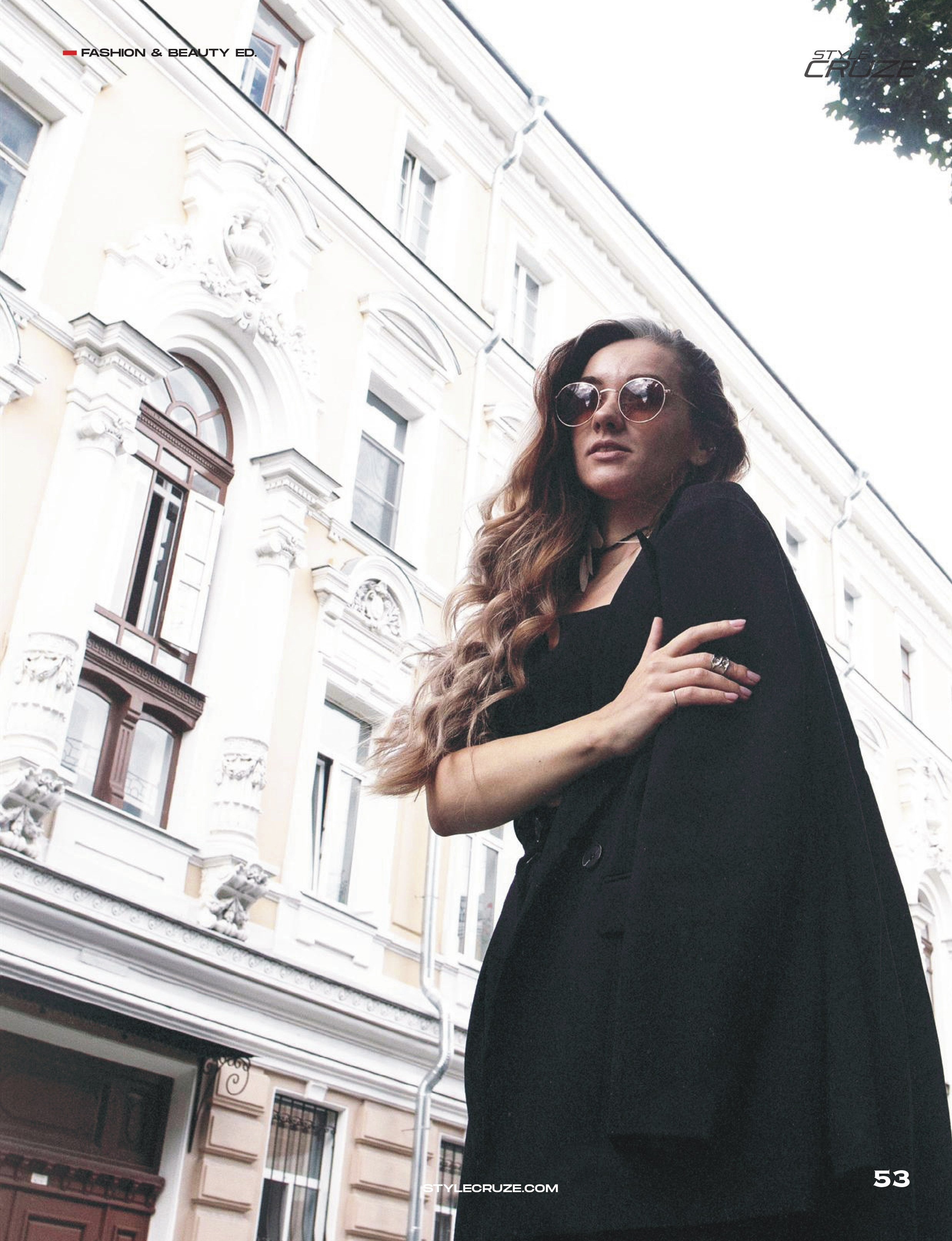 Публикация в октябрьском журнале Style Cruze. Фотограф. Москва. Мужские и женские портреты