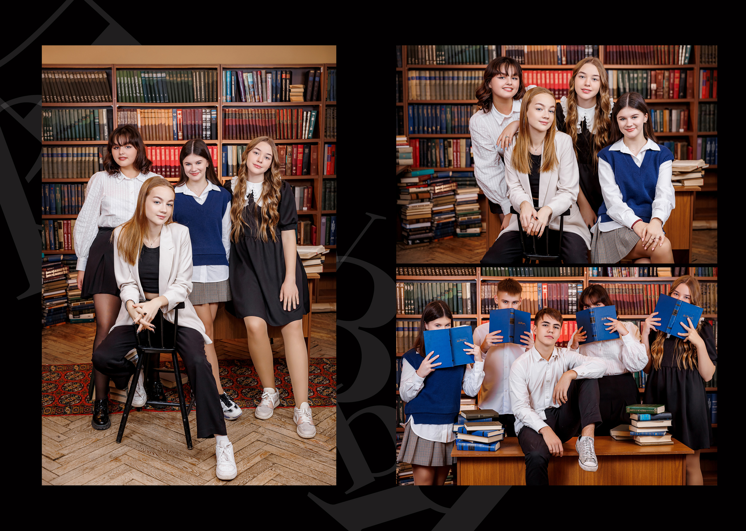 Персональные альбомы 9, 11 класс. Семейный и детский фотограф Комина Елена, Власиха, Одинцово