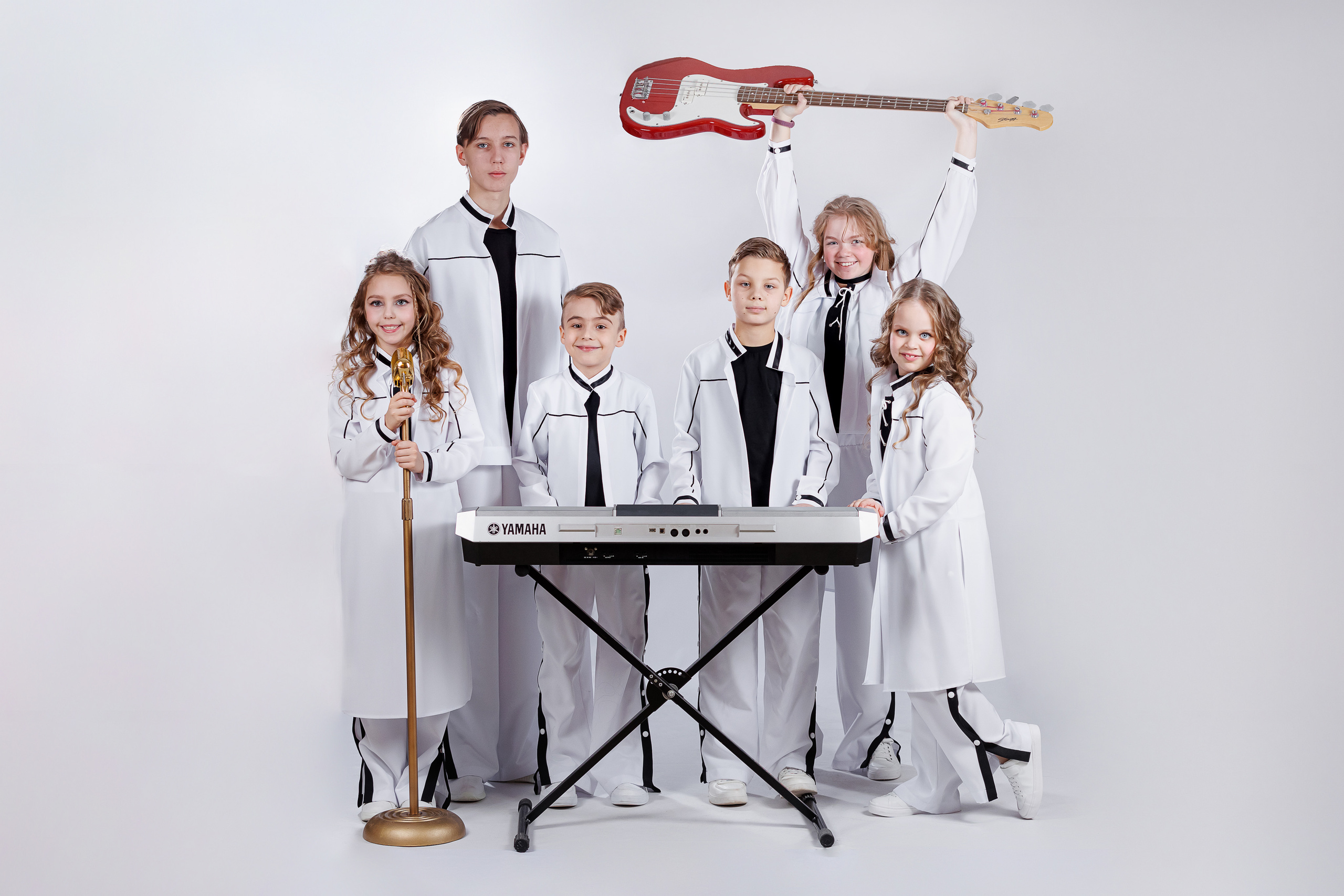 Фотосессия для вокальной студии «Звёздочка». Семейный и детский фотограф Комина Елена, Власиха, Одинцово