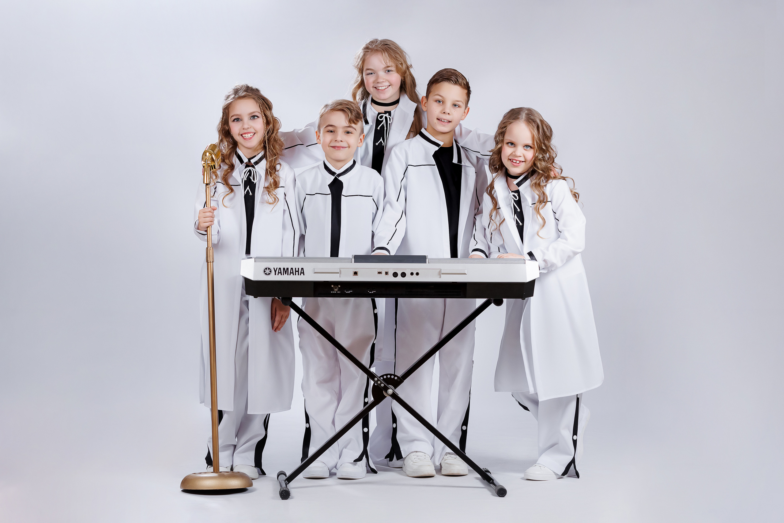 Фотосессия для вокальной студии «Звёздочка». Семейный и детский фотограф Комина Елена, Власиха, Одинцово