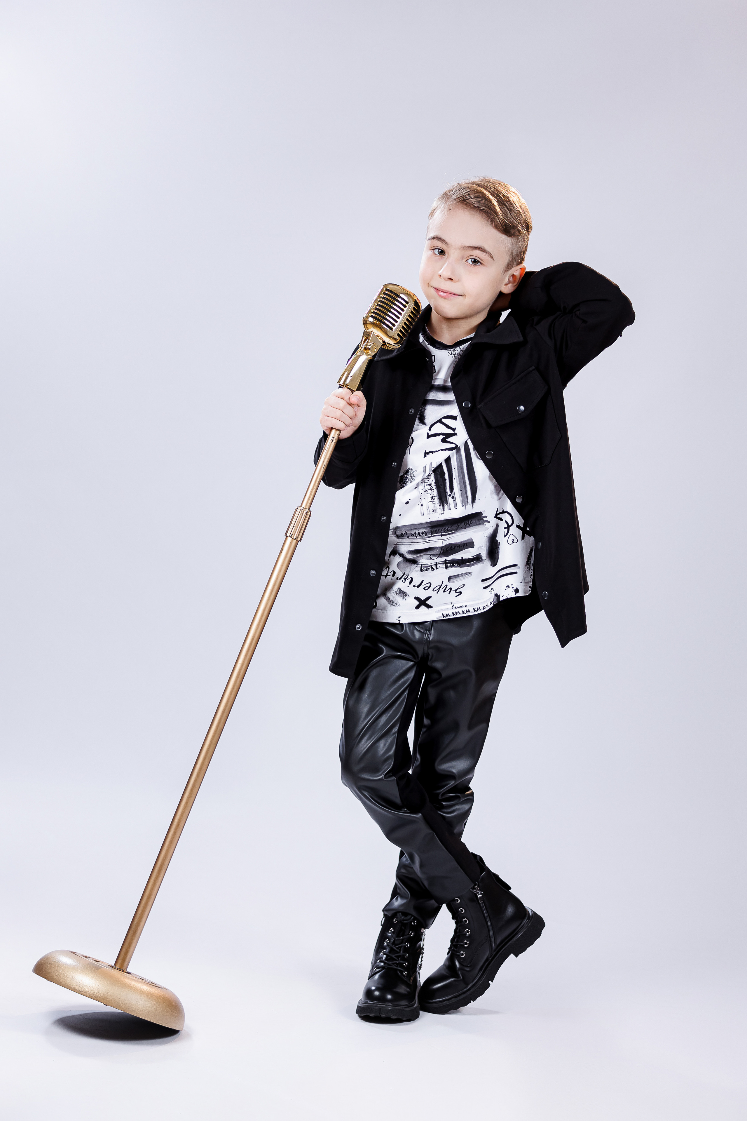 Фотосессия для вокальной студии «Звёздочка». Семейный и детский фотограф Комина Елена, Власиха, Одинцово