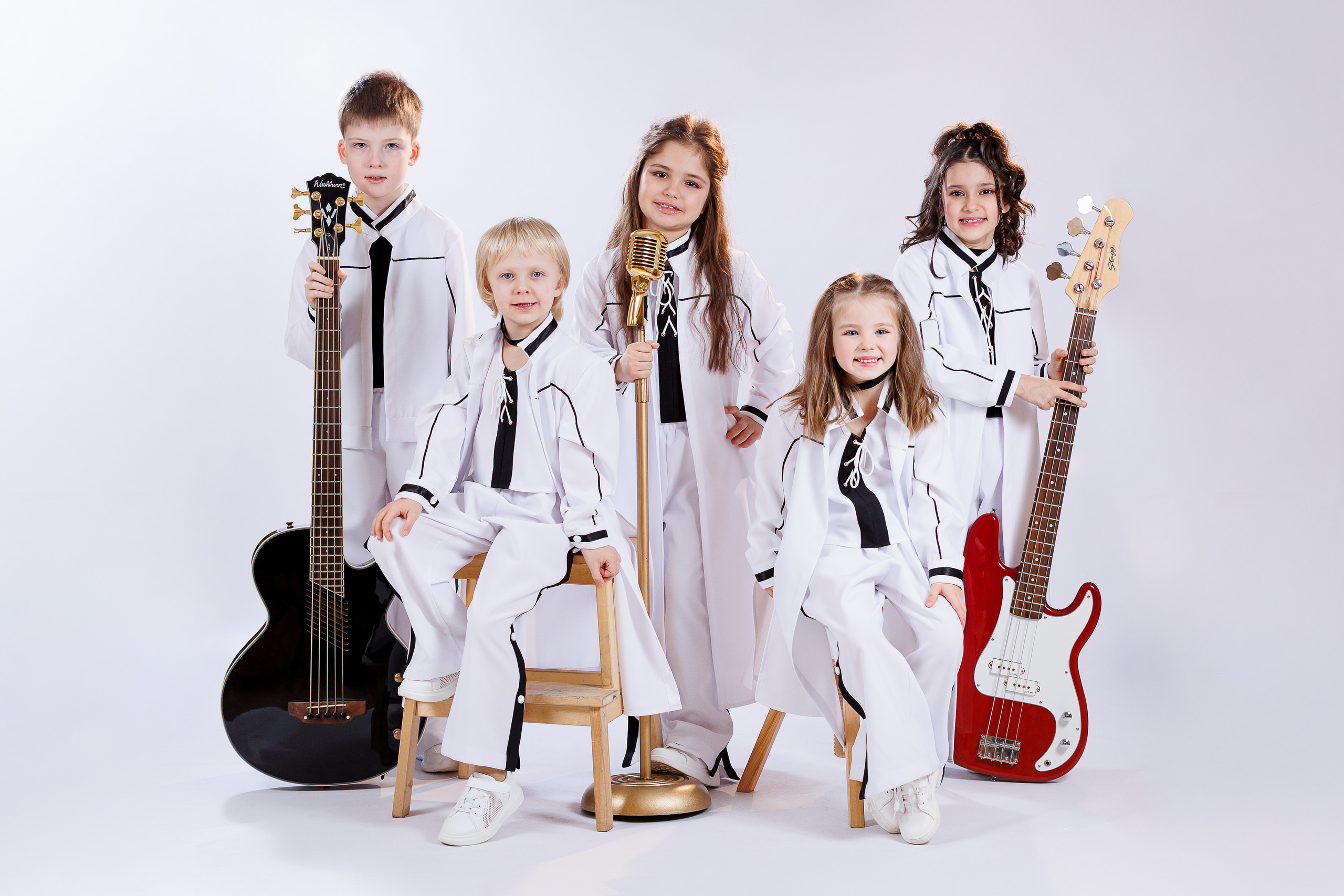 Фотосессия для вокальной студии «Звёздочка». Семейный и детский фотограф Комина Елена, Власиха, Одинцово