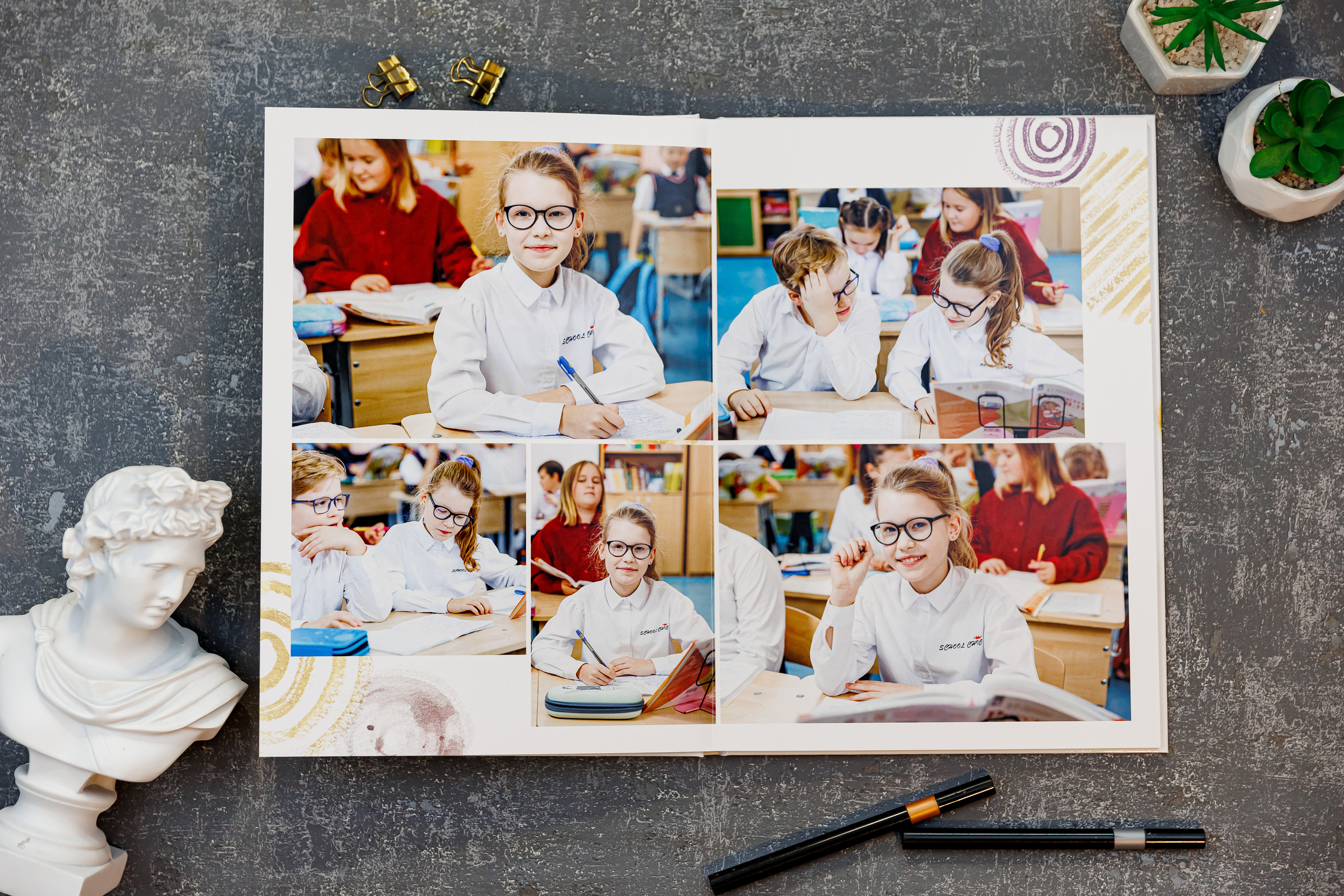 Выпускные альбомы 4 класс. Семейный и детский фотограф Комина Елена, Власиха, Одинцово