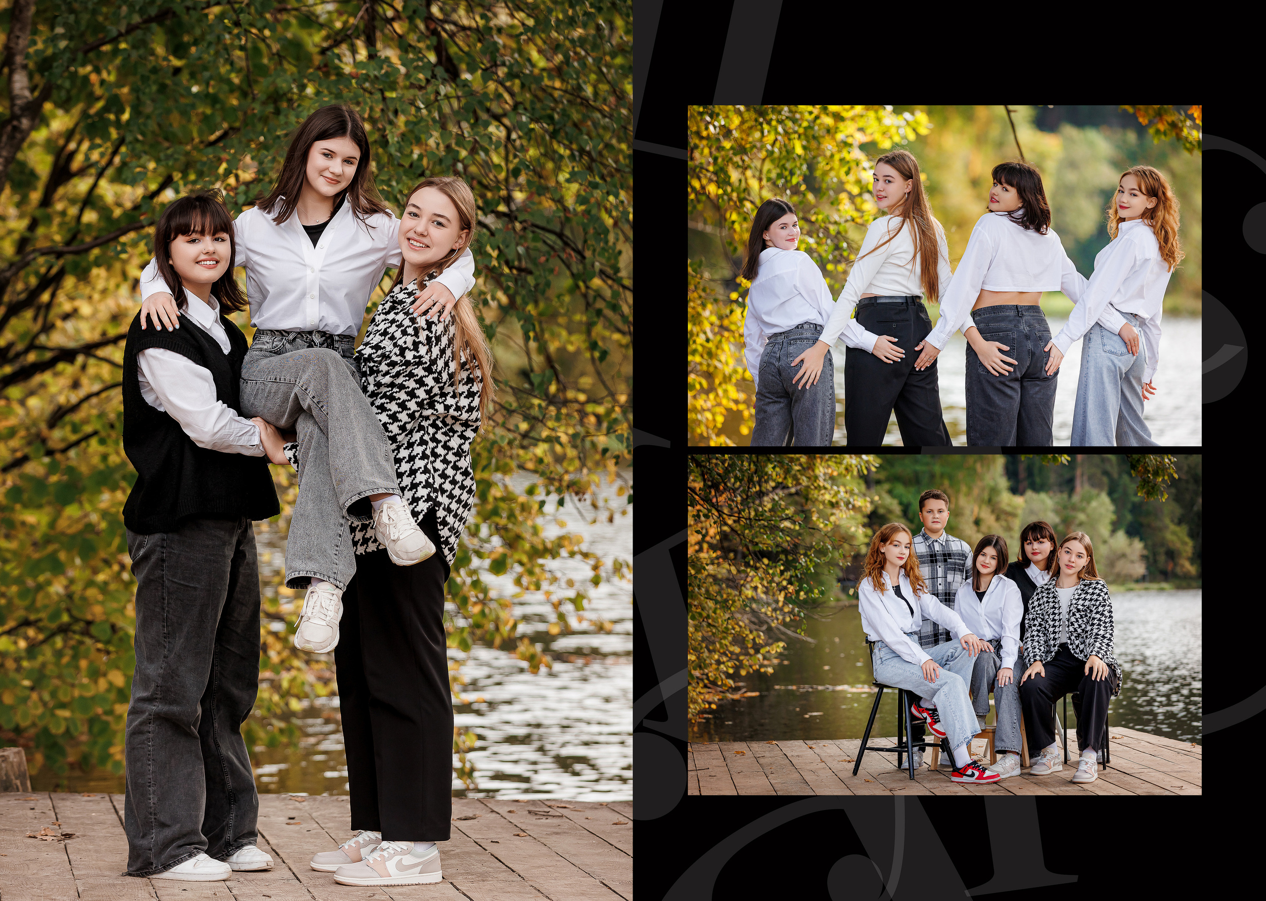 Персональные альбомы 9, 11 класс. Семейный и детский фотограф Комина Елена, Власиха, Одинцово