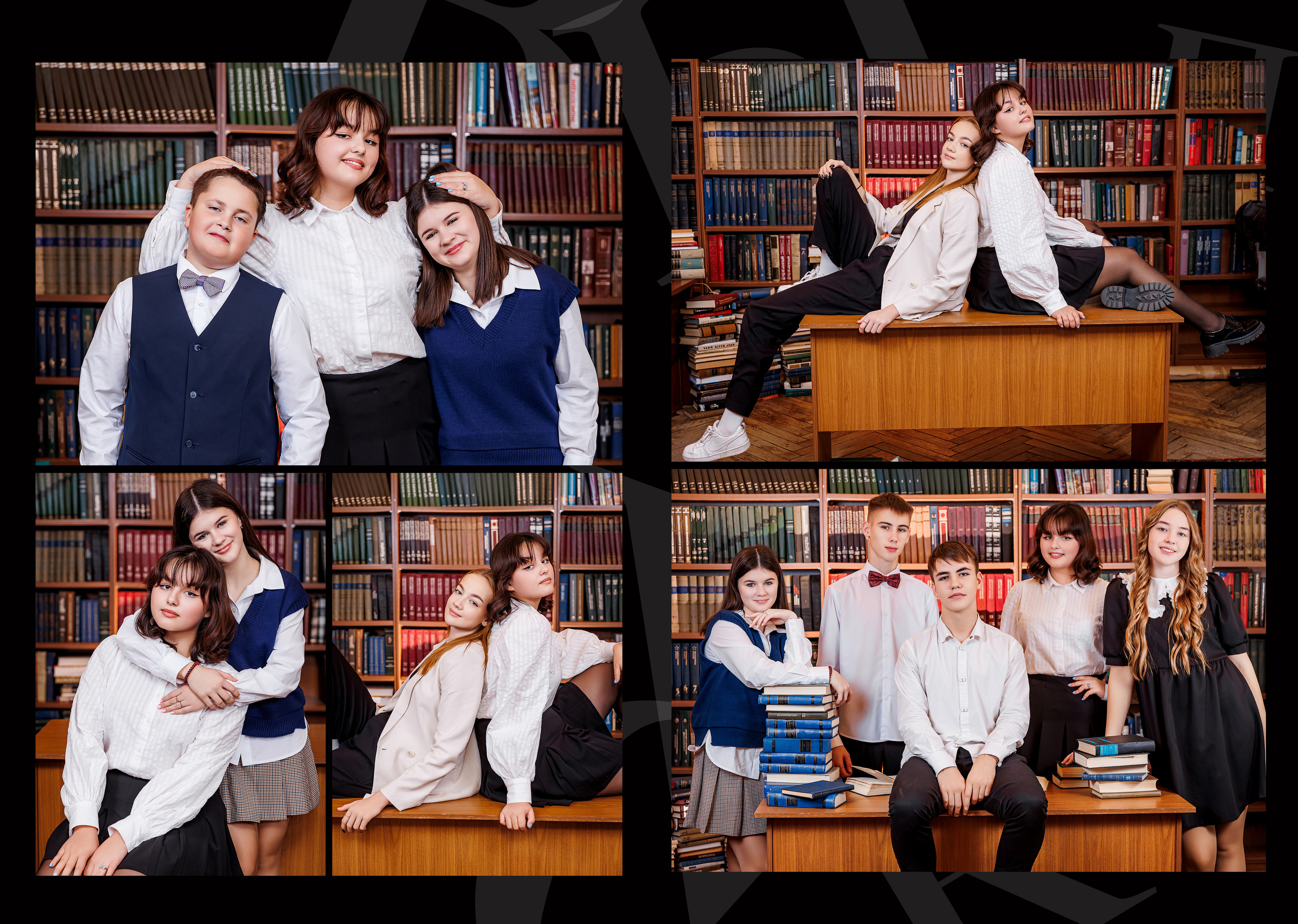 Персональные альбомы 9, 11 класс. Семейный и детский фотограф Комина Елена, Власиха, Одинцово