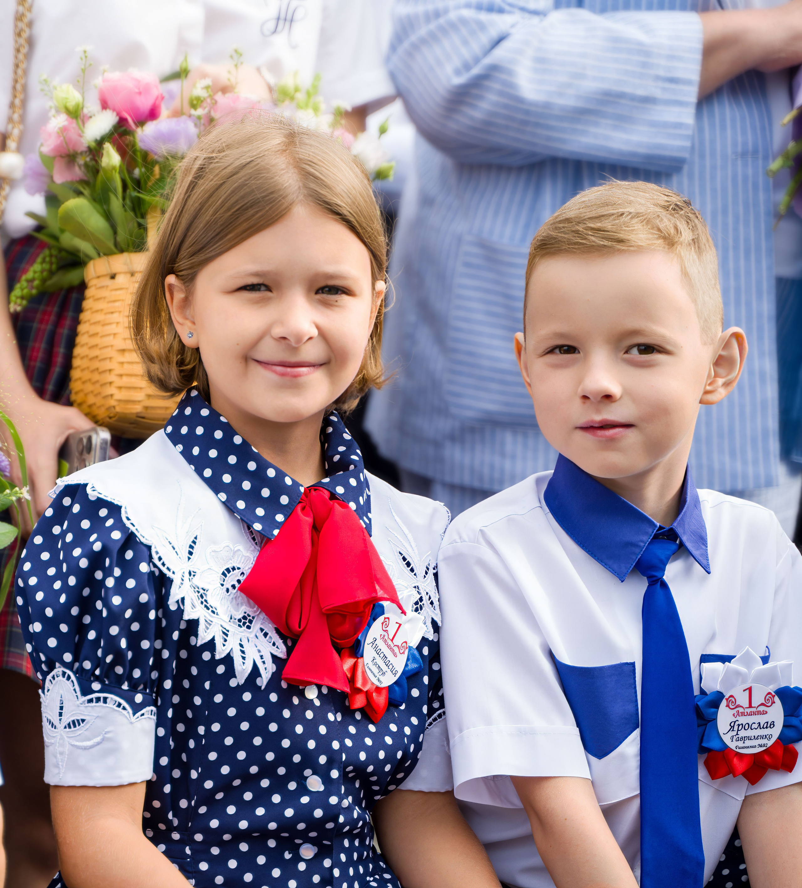 1Сентября_Гимназия 92_Первоклашки_2024. Фотографы из солнечного Краснодара Вадим и Надежда Митус
