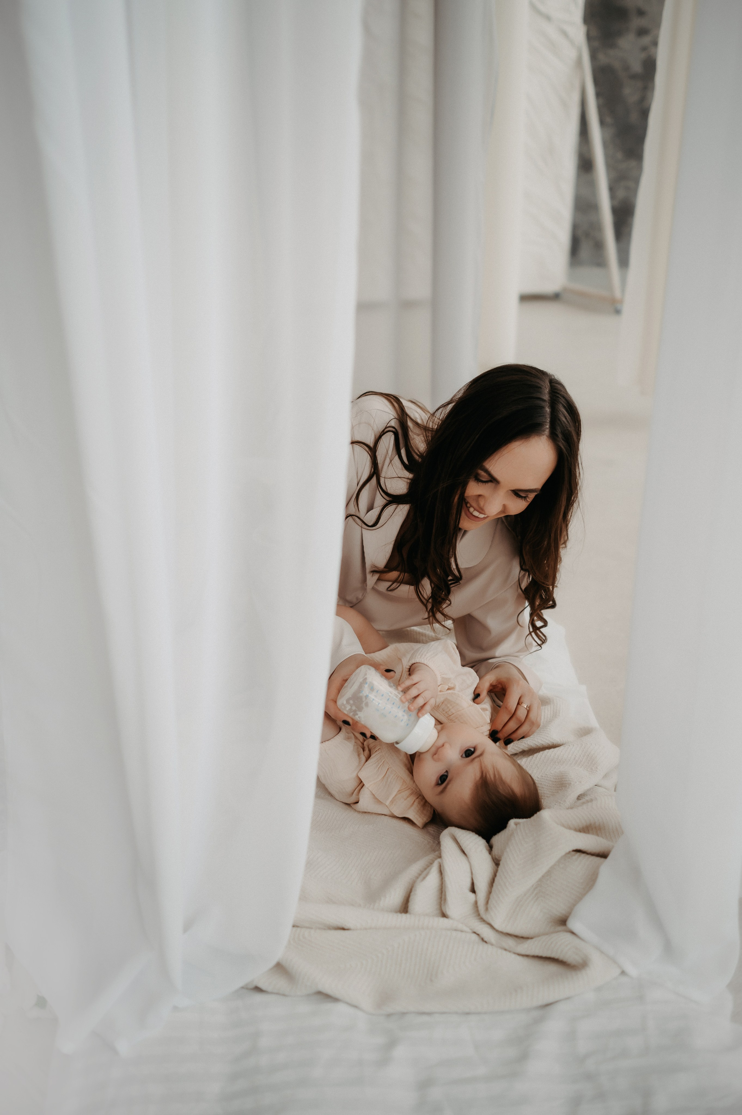 Семейная фотосессия. Семейный и детский домашний фотограф в Тольятти Юлия Вахромова