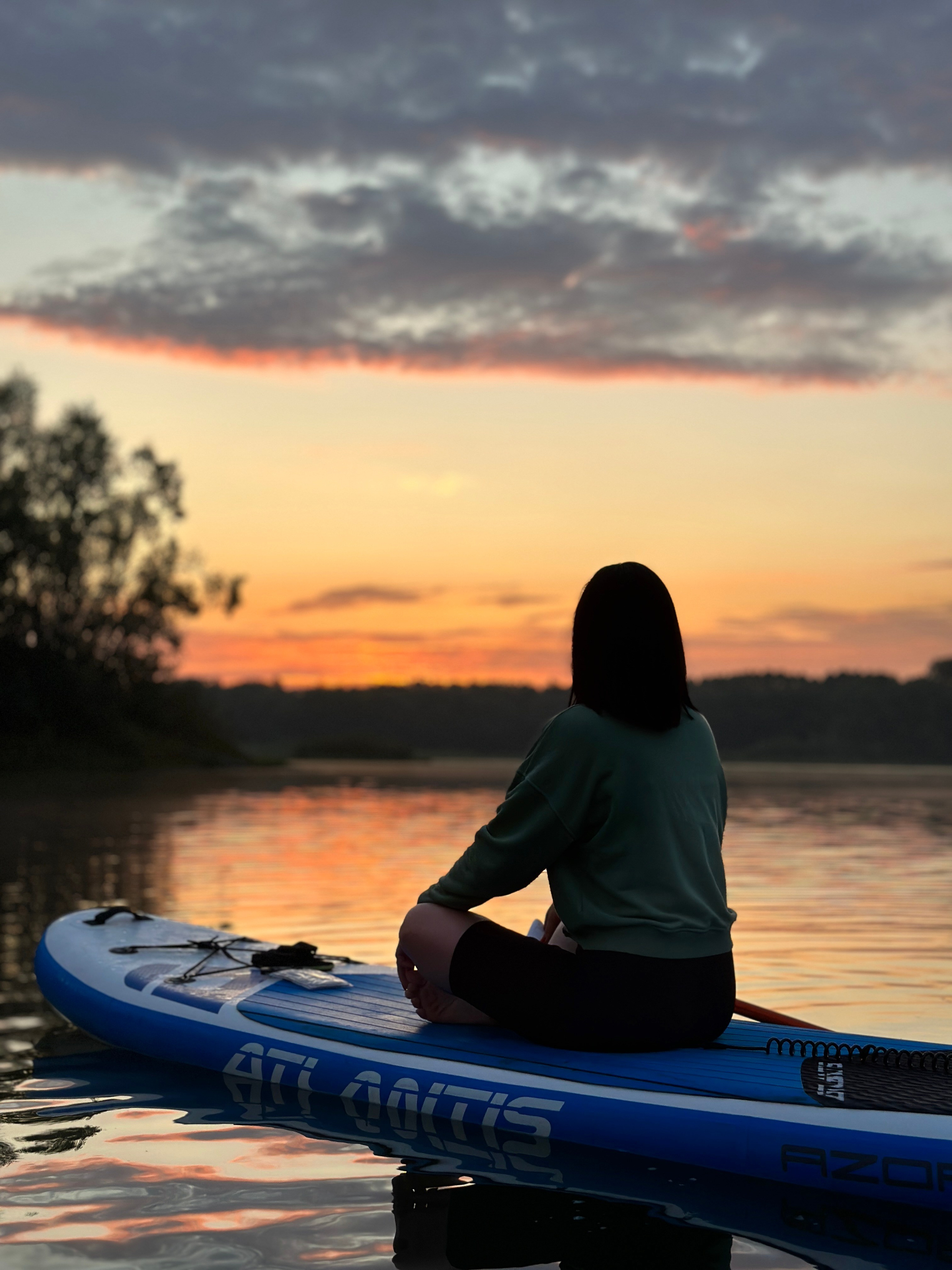 Рассвет на сапах в Сипайловских карьерах