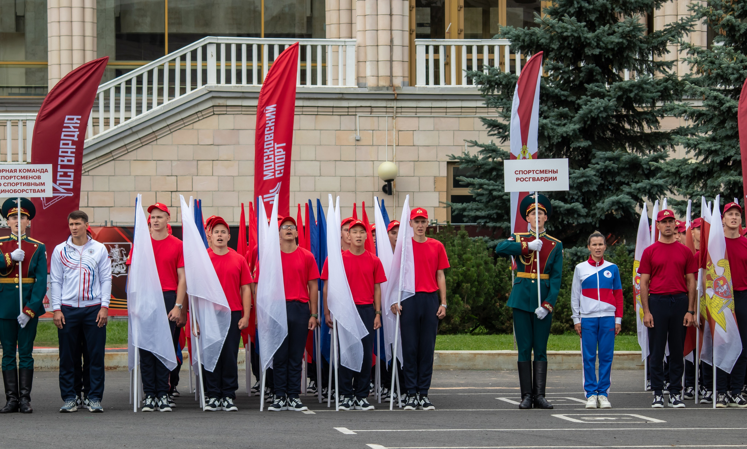 Военно-спортивный фестиваль Росгвардии в Лужниках